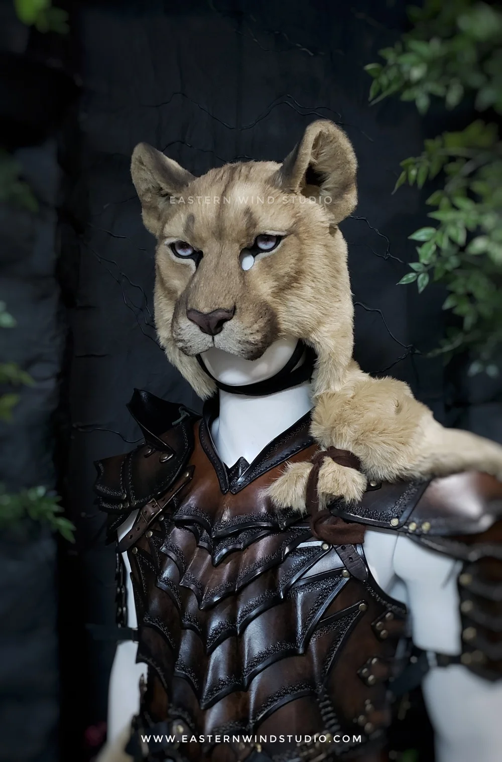 Figure Lion Fur Coat With Head Buy GOLDEN LION Faux Fur Coat For - Main Image