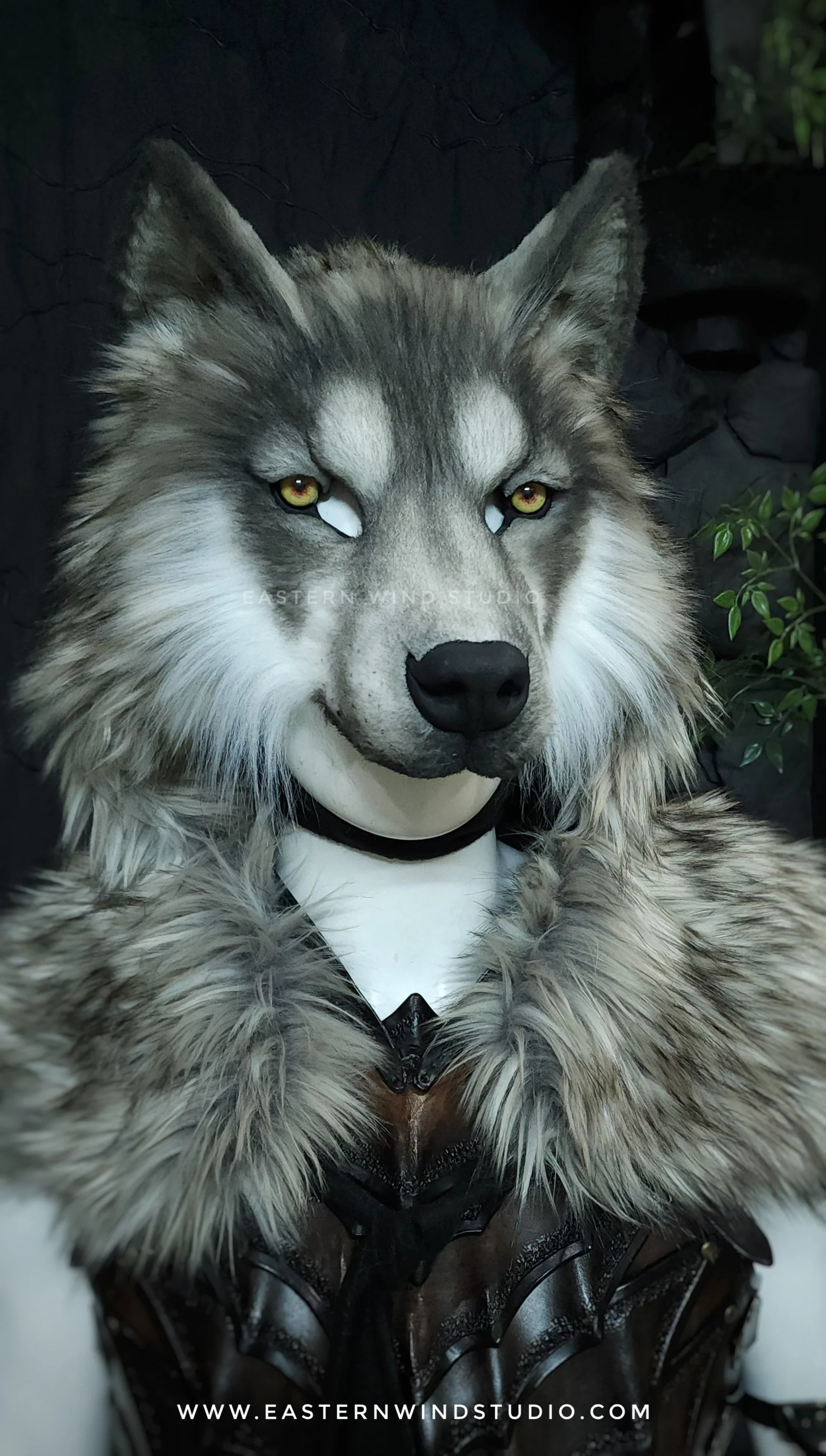 New Northwestern Wolf Mask Headdress Combo