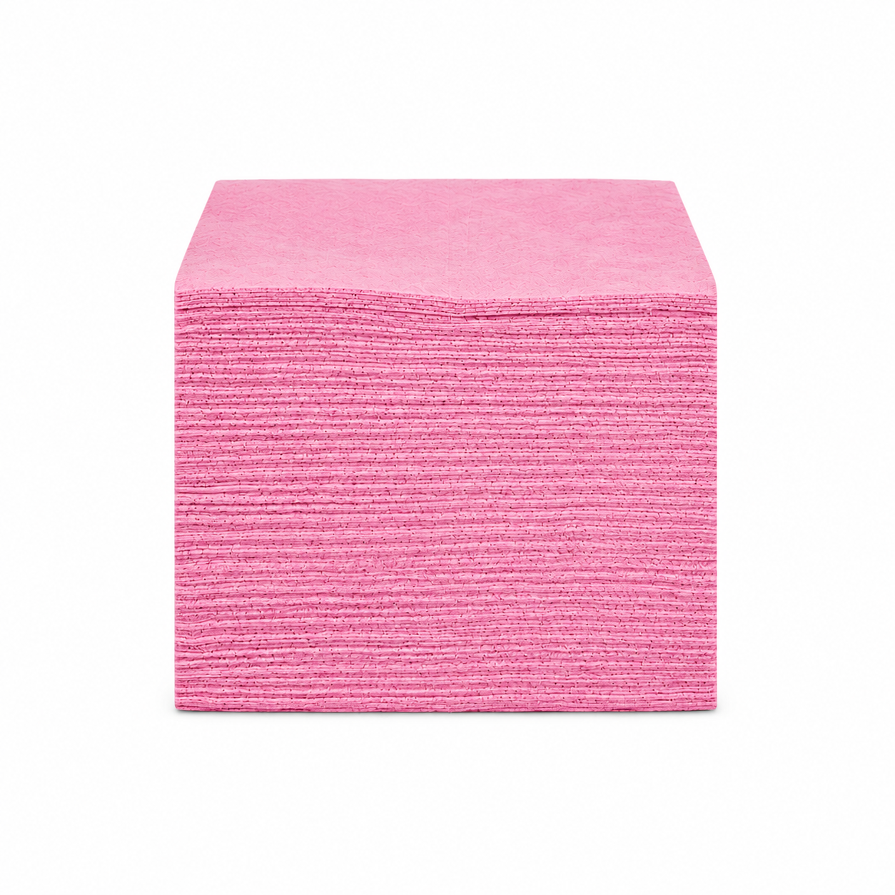 HazMat Chemical, Absorbent Pads, Heavy, 100 pack, Pink, 16 in W x 16 in L