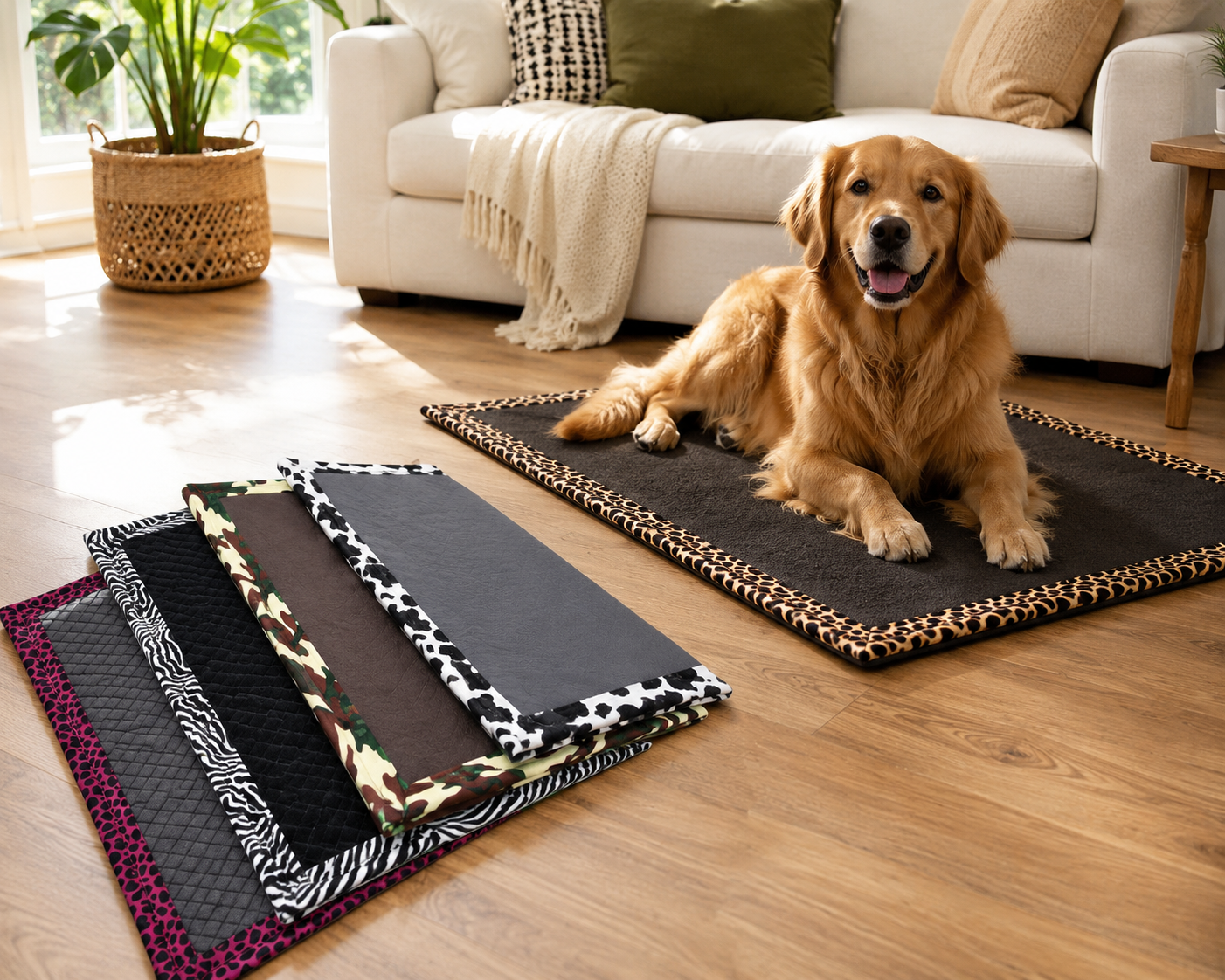 2-Pack Pet Mats: 18 x 24in