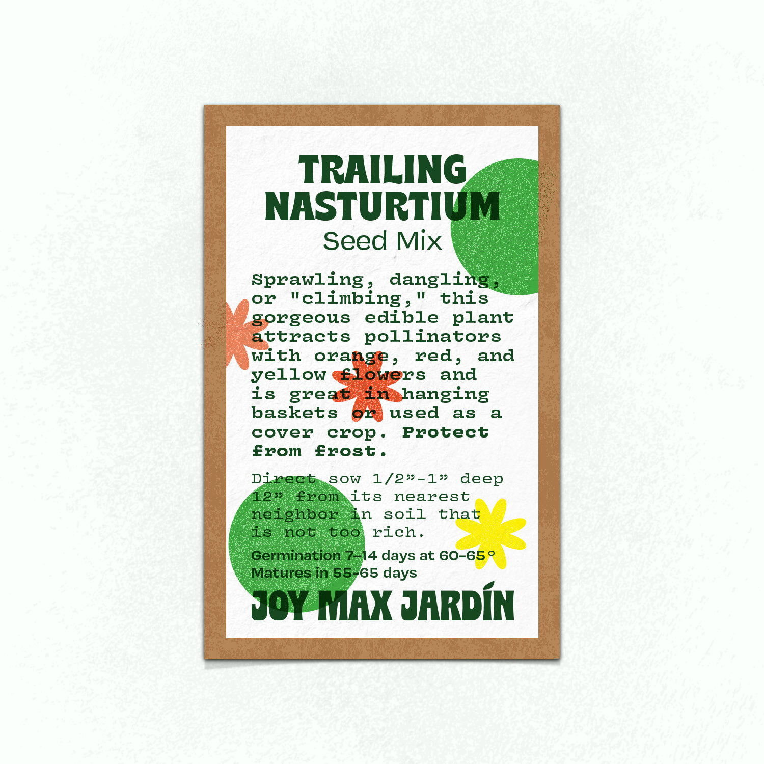 Joy Max Jardin trailing Nasturtium Seed.jpg