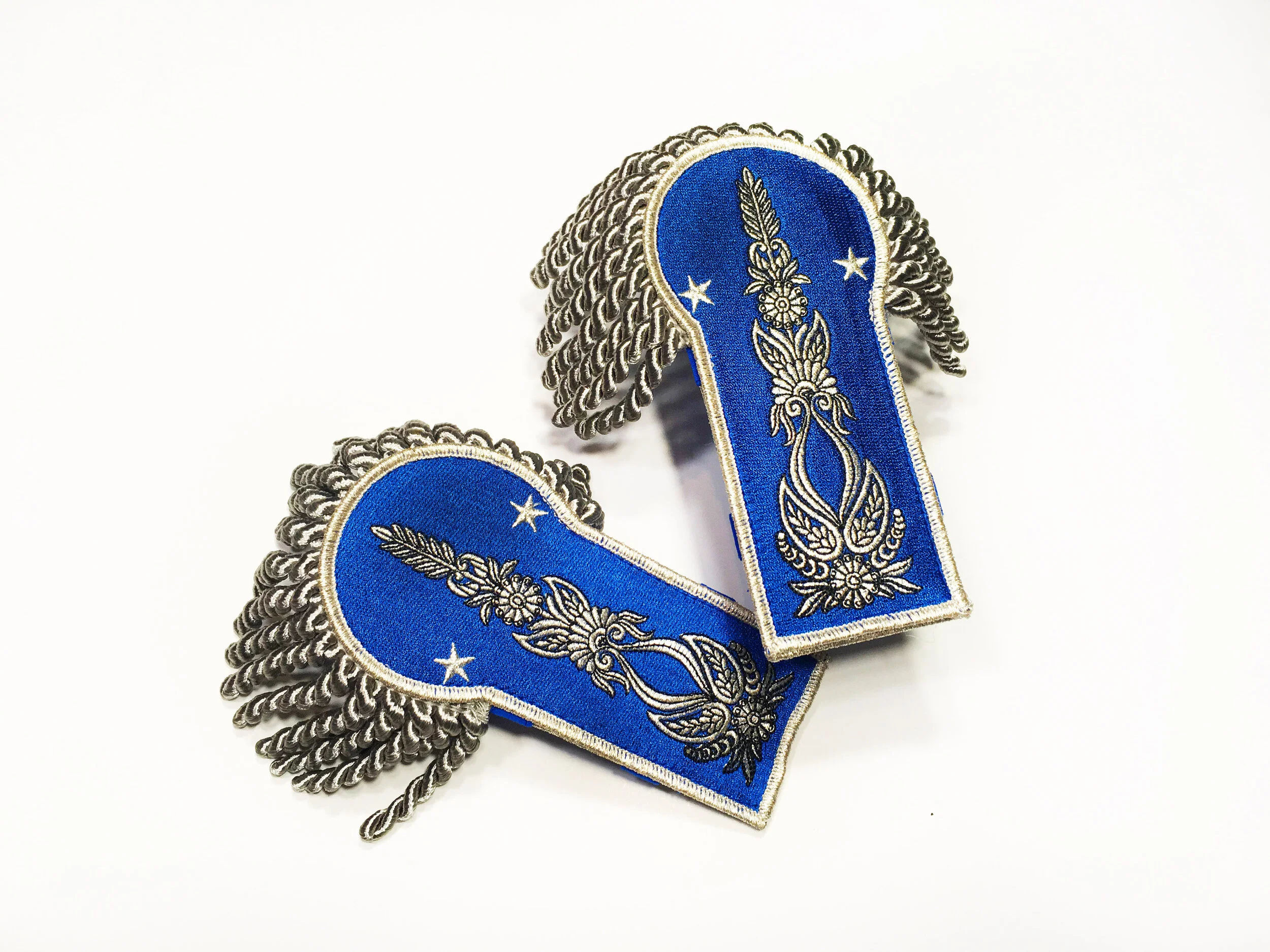 Gland lien chaîne épaulette Punk mode Costume accessoire épaule Badge