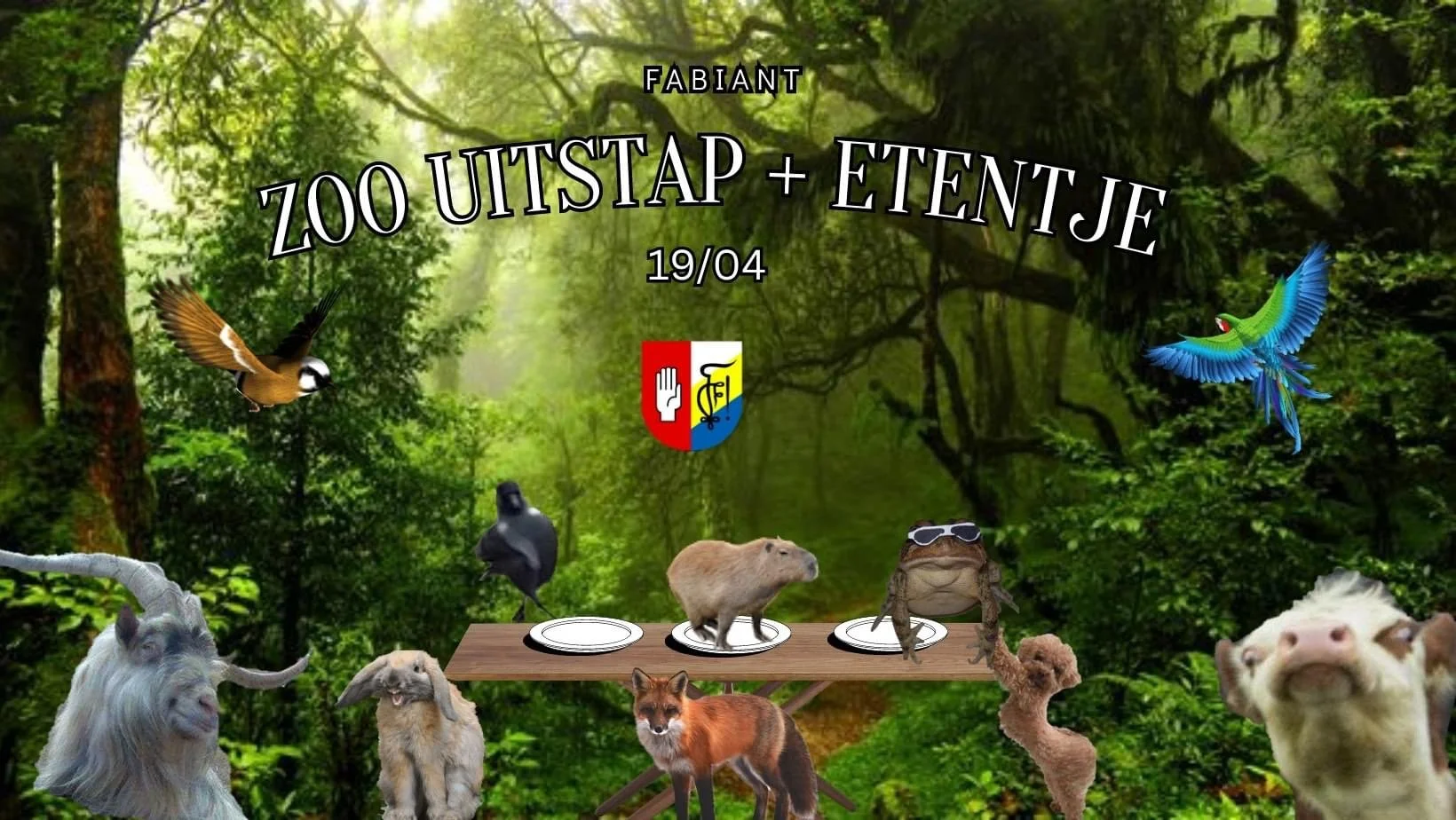 Fabiant Zoo-Uitstap + ledenetentje 