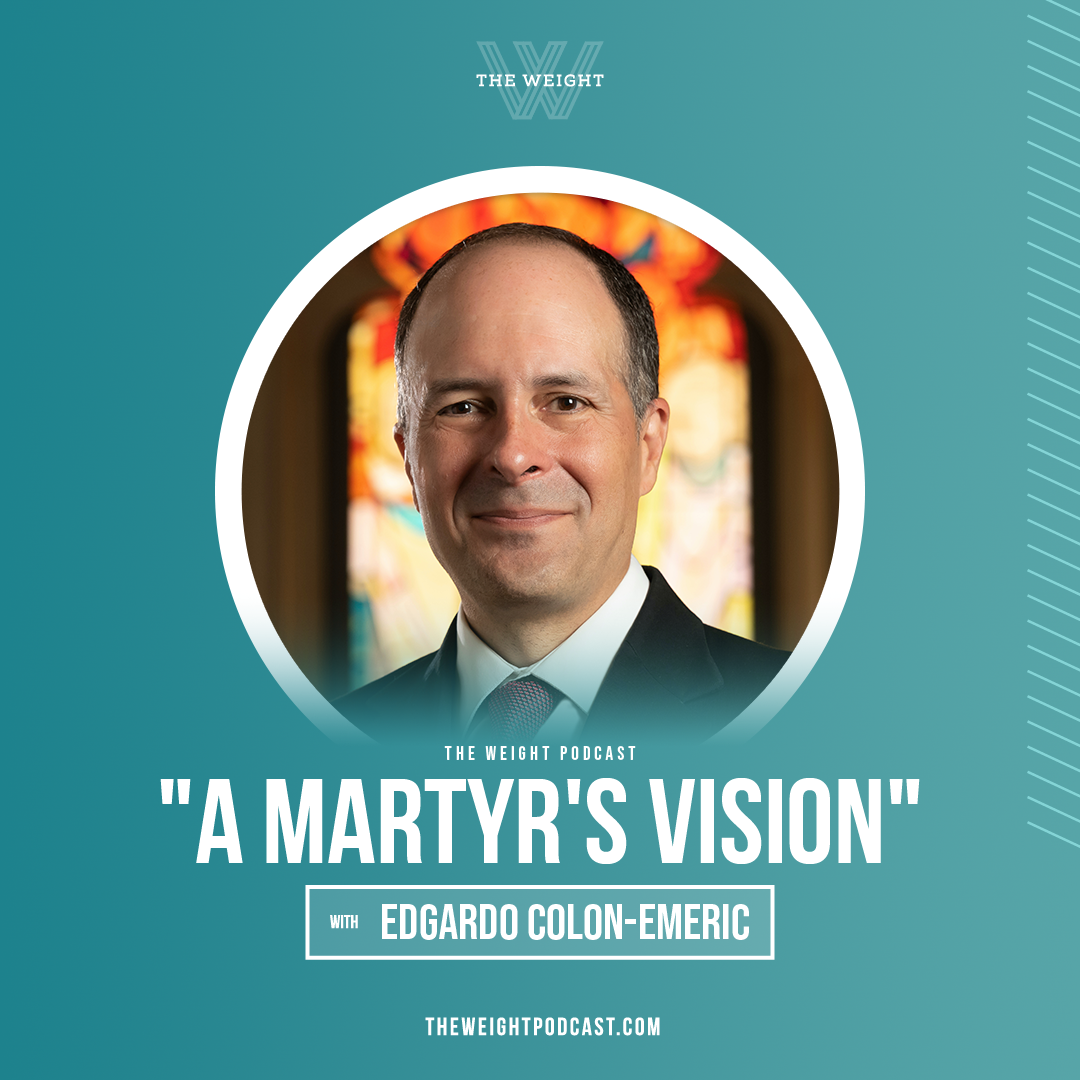 “A Martyr’s Vision” with Edgardo Colon-Emeric