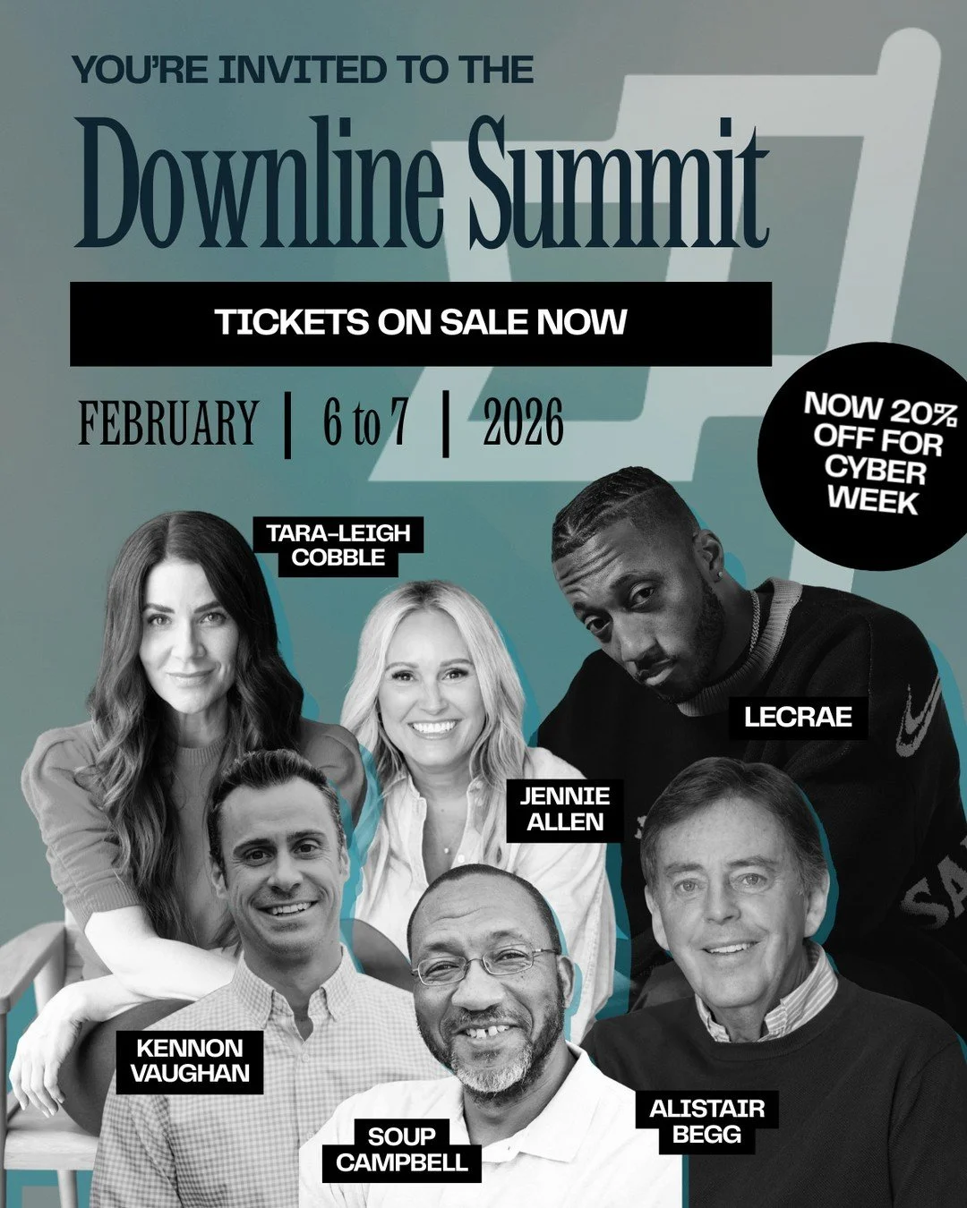 FLASH SALE ALERT! 🚨 Our Summit tickets are on sale this weekend! ⁠
⁠
Take 20% off your General Admission ticket when you apply code "CYBERWEEK"⁠ until Monday, Dec 1st at Midnight! ⁠
⁠
ABOUT THE DOWNLINE SUMMIT: ⁠
⁠
This year, as Downline M