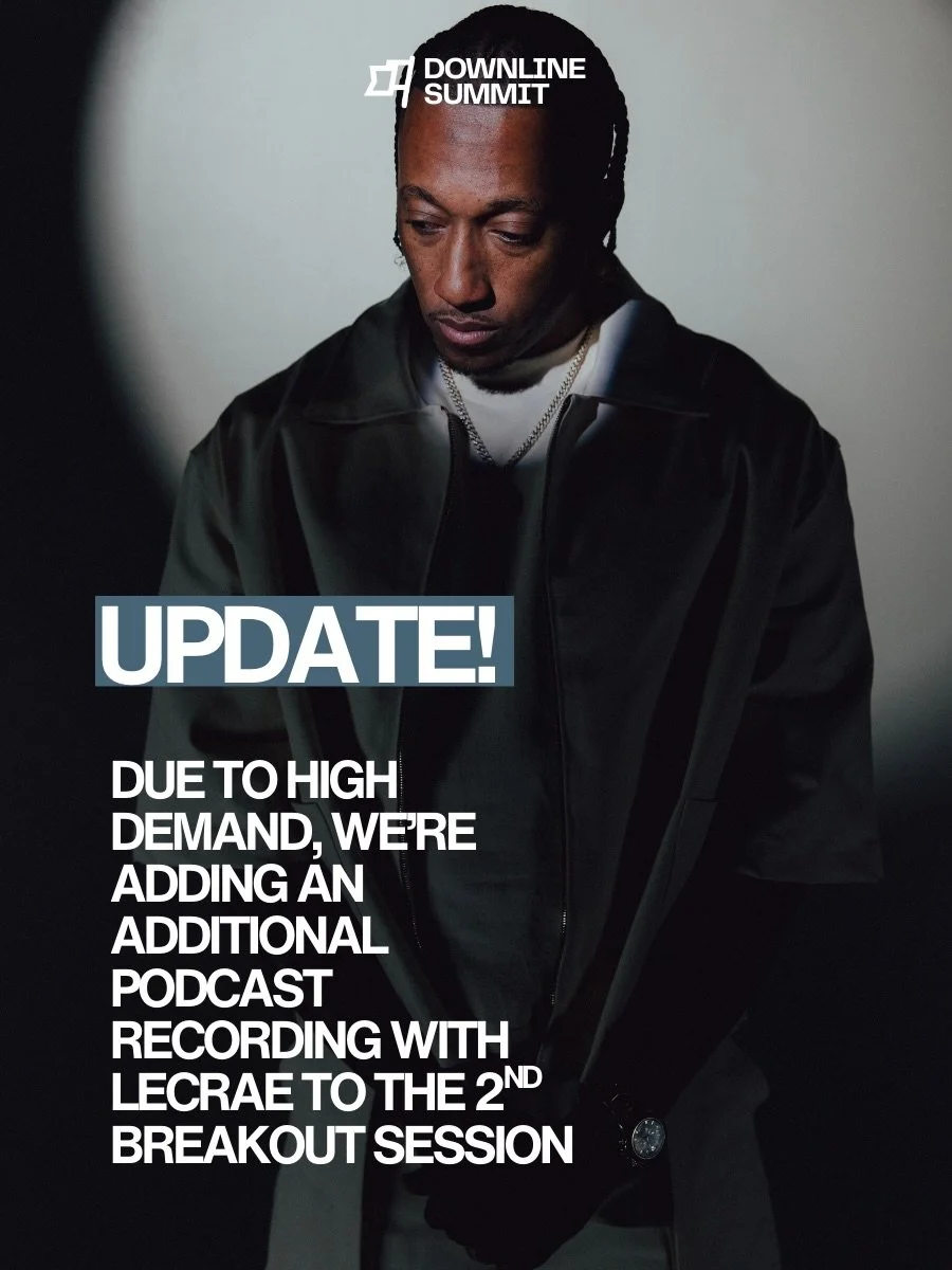 Due to high demand, we are thrilled to be adding a second breakout session of the live podcast with Lecrae. You can join us in the lobby outside South Hall, during breakout session #2 beginning at 1 pm. 

If you need assistance with directions, ask a