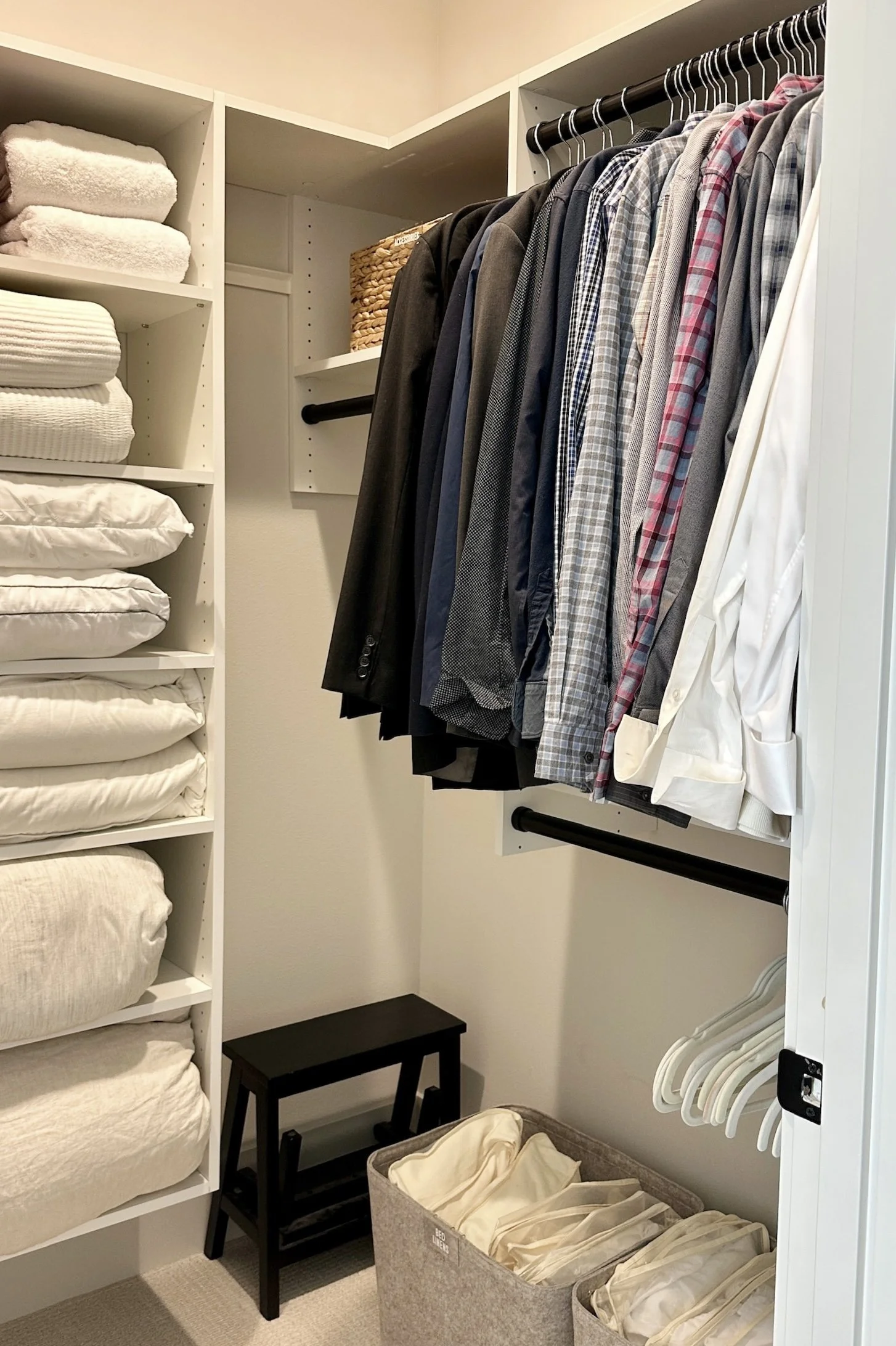 luxury organized master closet