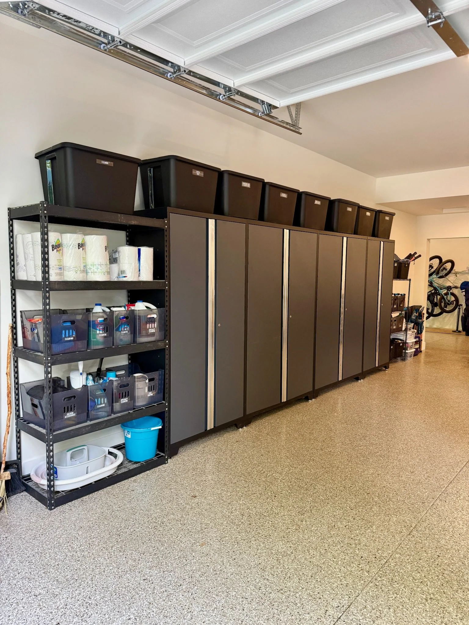luxury organized garage