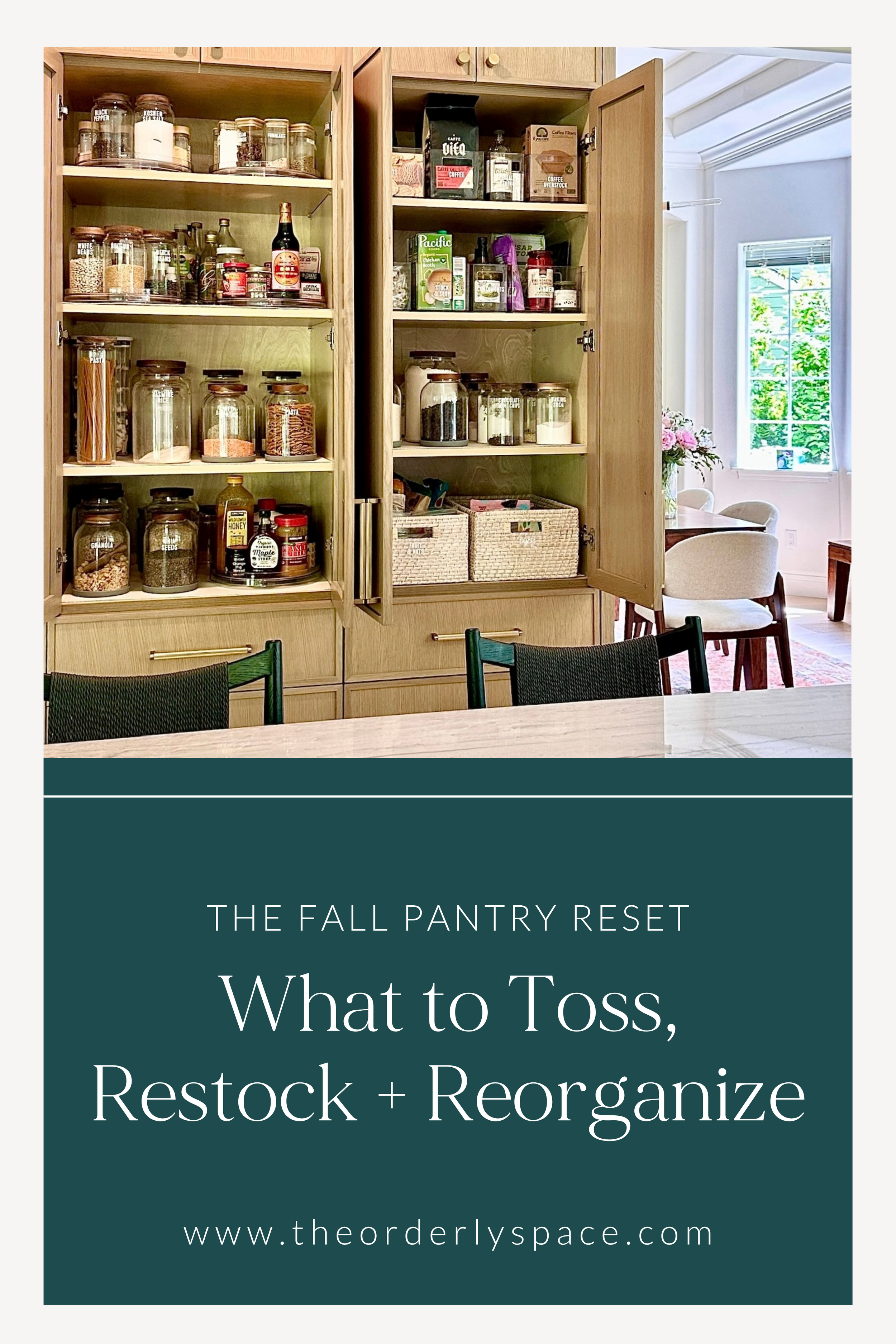 The Fall Pantry Reset: What to Toss, Restock, and Reorganize