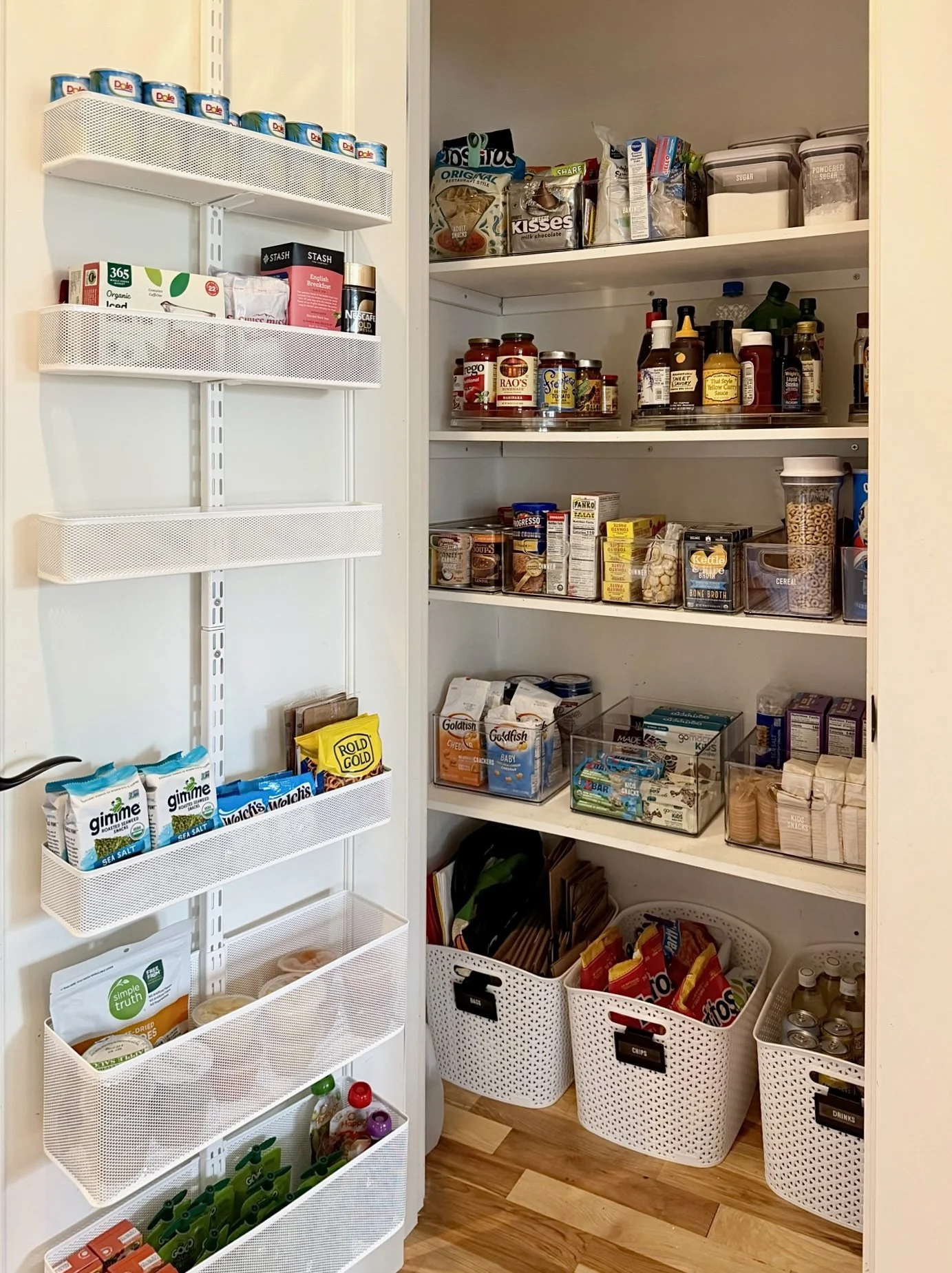 luxury organized kitchen pantry