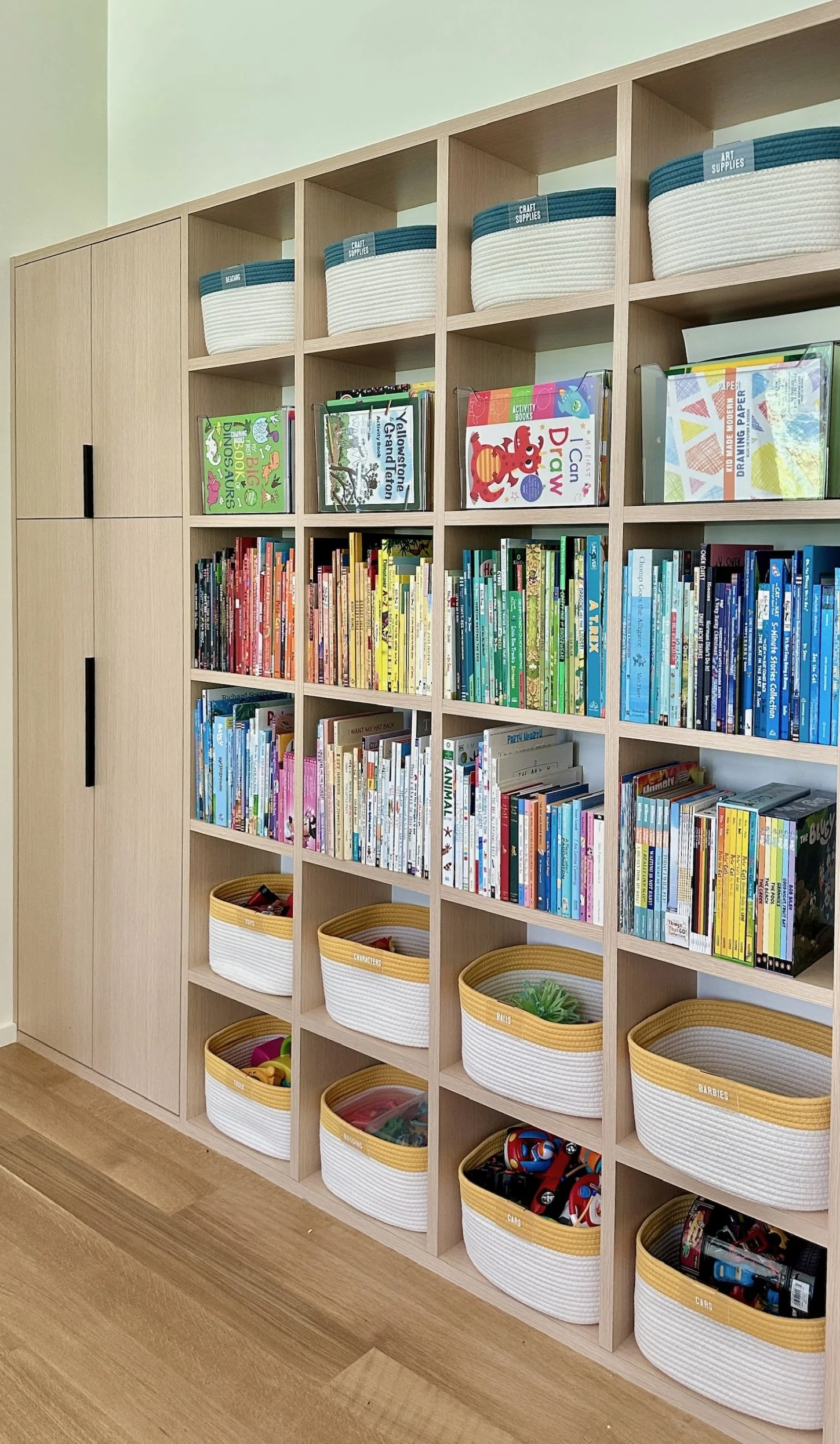 luxury organized playroom
