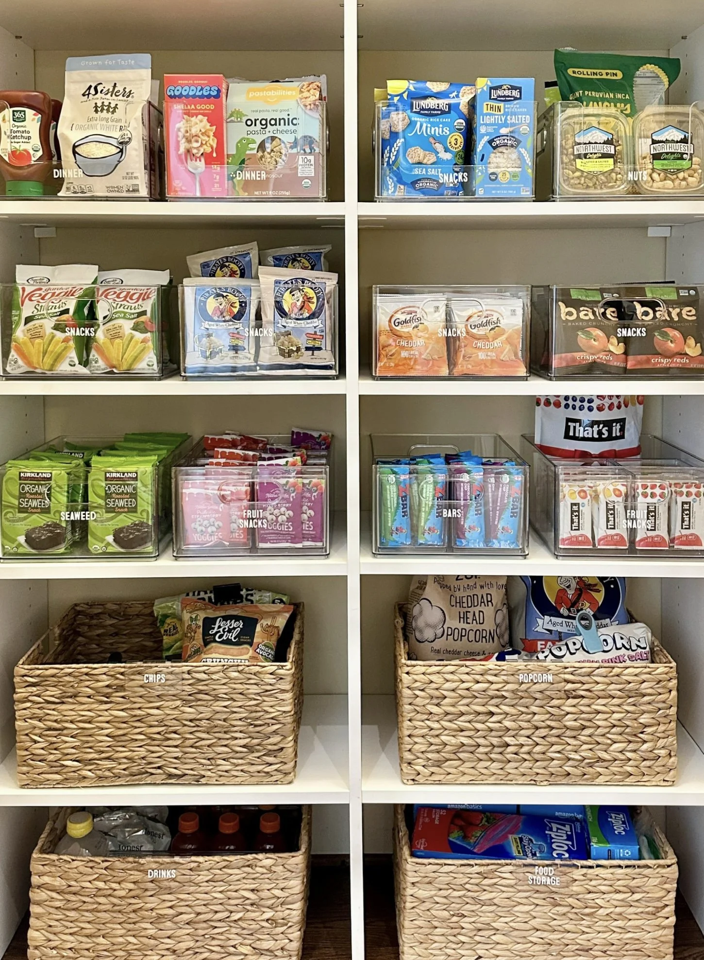 luxury organized pantry
