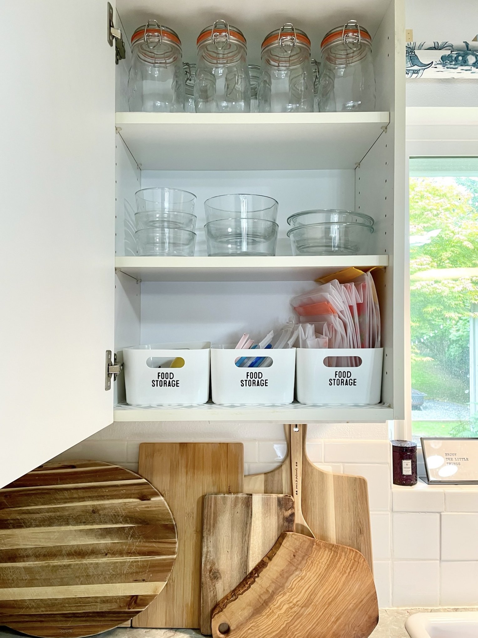 sensory-friendly organized kitchen