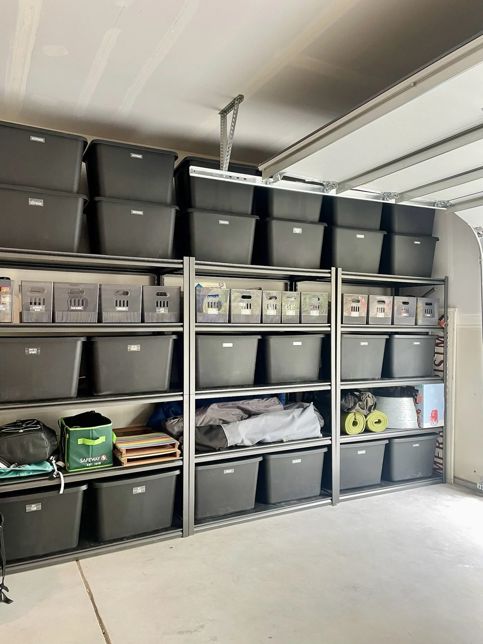 luxury organized garage