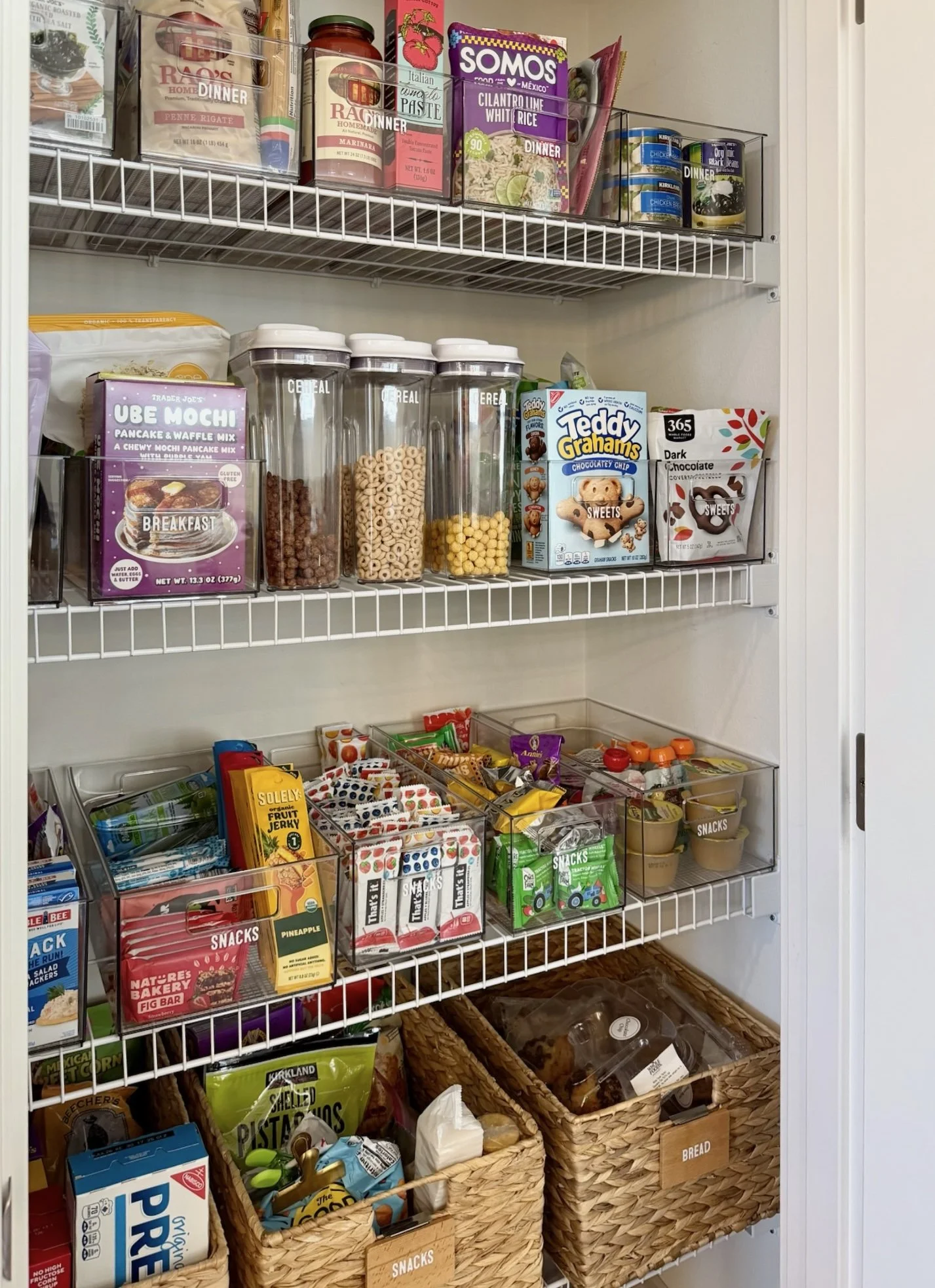 luxury organized pantry