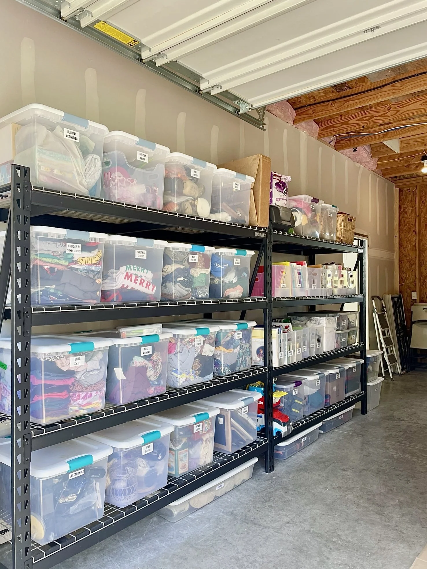 luxury garage organization