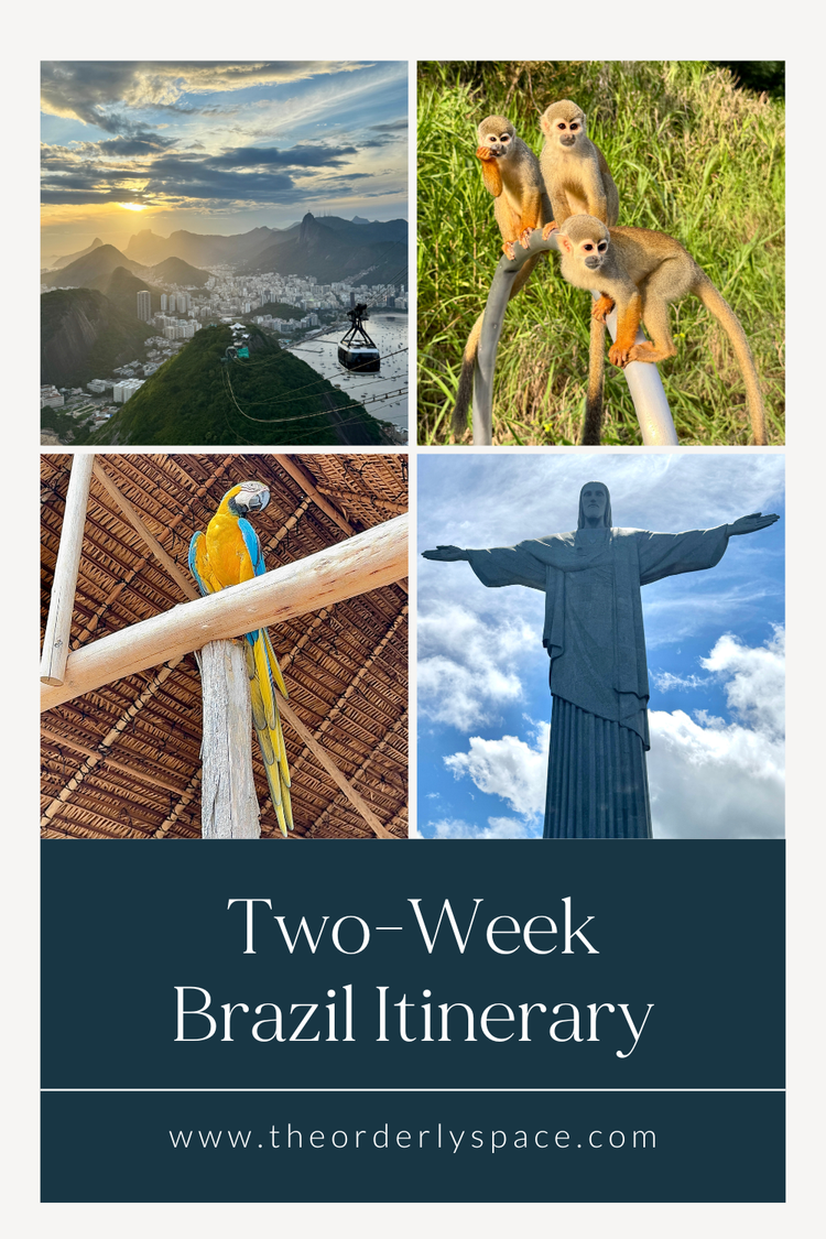 Brazil Format Two Weeks in Brazil: From Beaches to the Rainforest — The Orderly Space