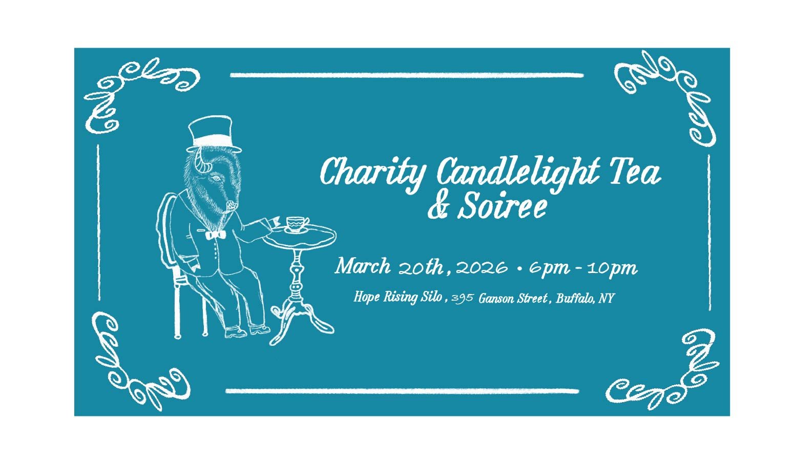 Charity Candlelight Tea & Soiree