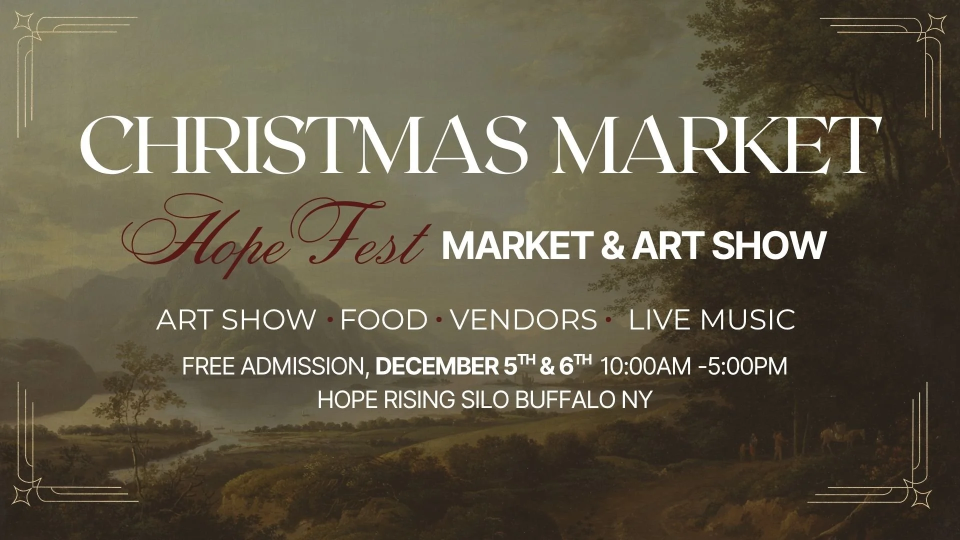 Hope Fest Christmas Market & Art Show