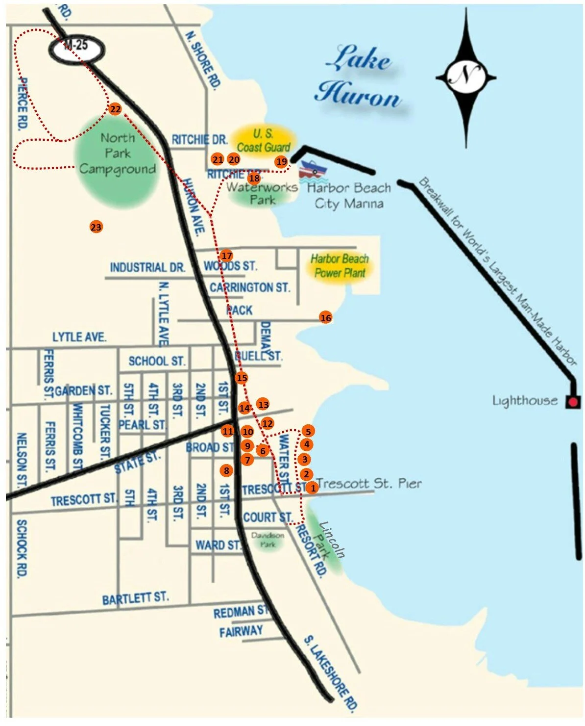 Historical Walking Tour — City of Harbor Beach