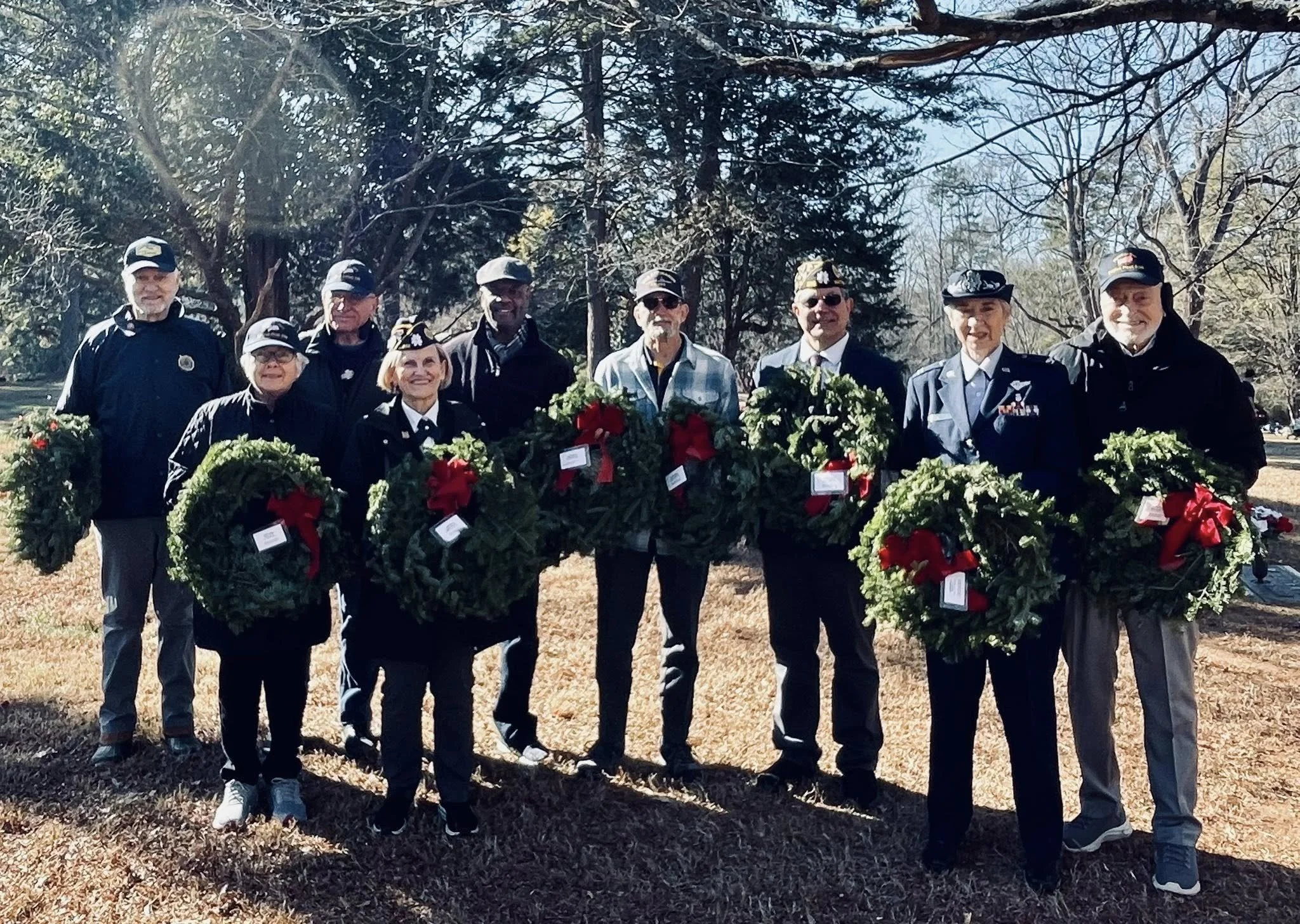 Post 235 had the honor of participating in “Wreaths Across America”, paying tribute to our nation's veterans.  Dec 2025