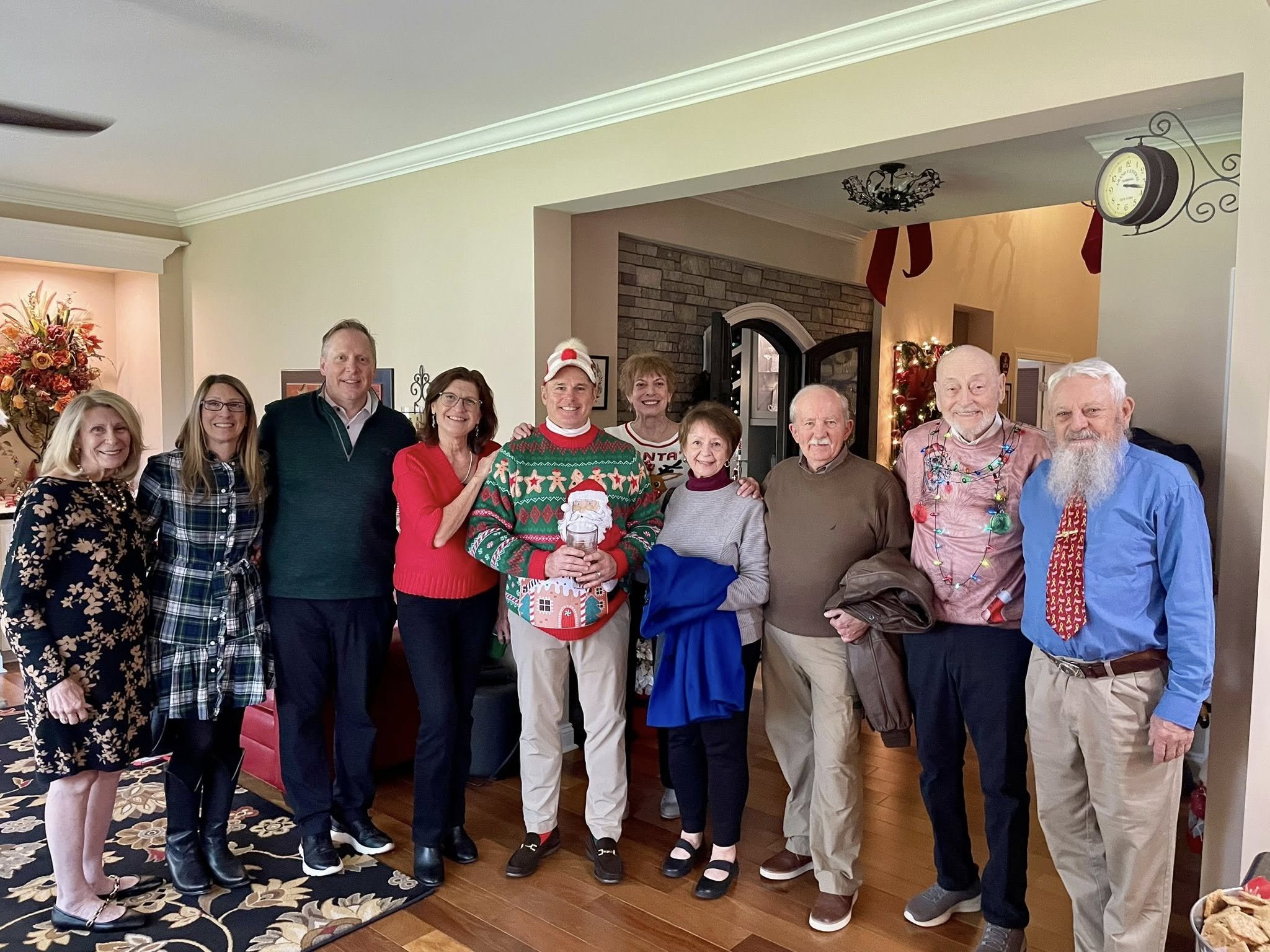 festive and purposeful Christmas gathering for Post 235 and Hooks-Orr Legion baseball friends and family at the Weitzel’s. Lots of “Toys for Tots” donations collected. Dec 2025