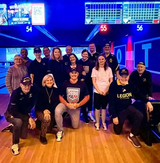Post 235 Bowling get together Feb 2026; we had a great time, building positive relationships. 