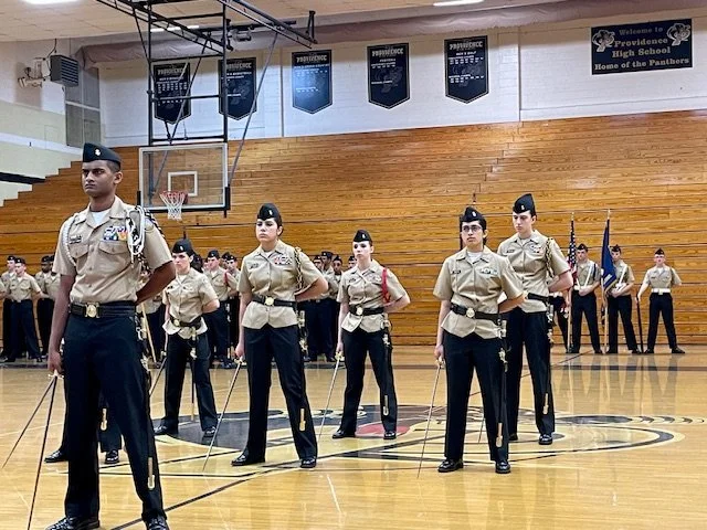 Providence HS JROTC Awards ceremony
