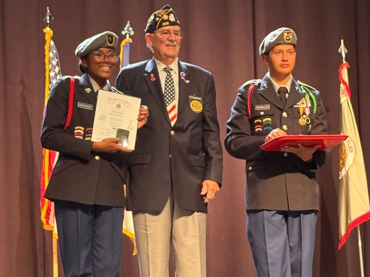 Post 235 members were honored guests at the Matthews Butler High School JROTC awards ceremony. What a privilege to witness such dedication, service and patriotism of each of these cadets.