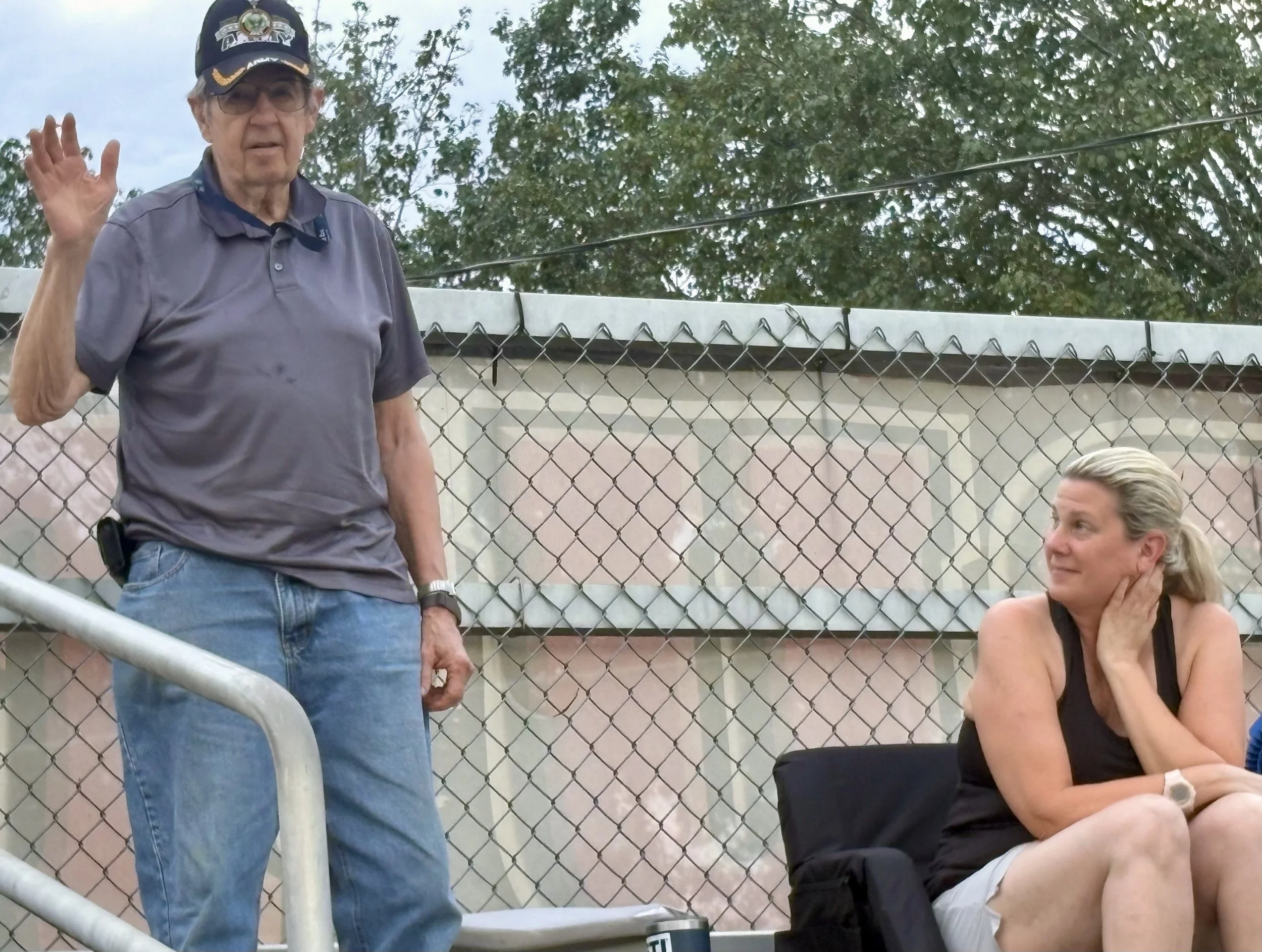 congratulations Hooks-Orr Legion baseball “Veteran of the Game” US Army Veteran Ronald Demko
  🫡🇺🇸⚾️