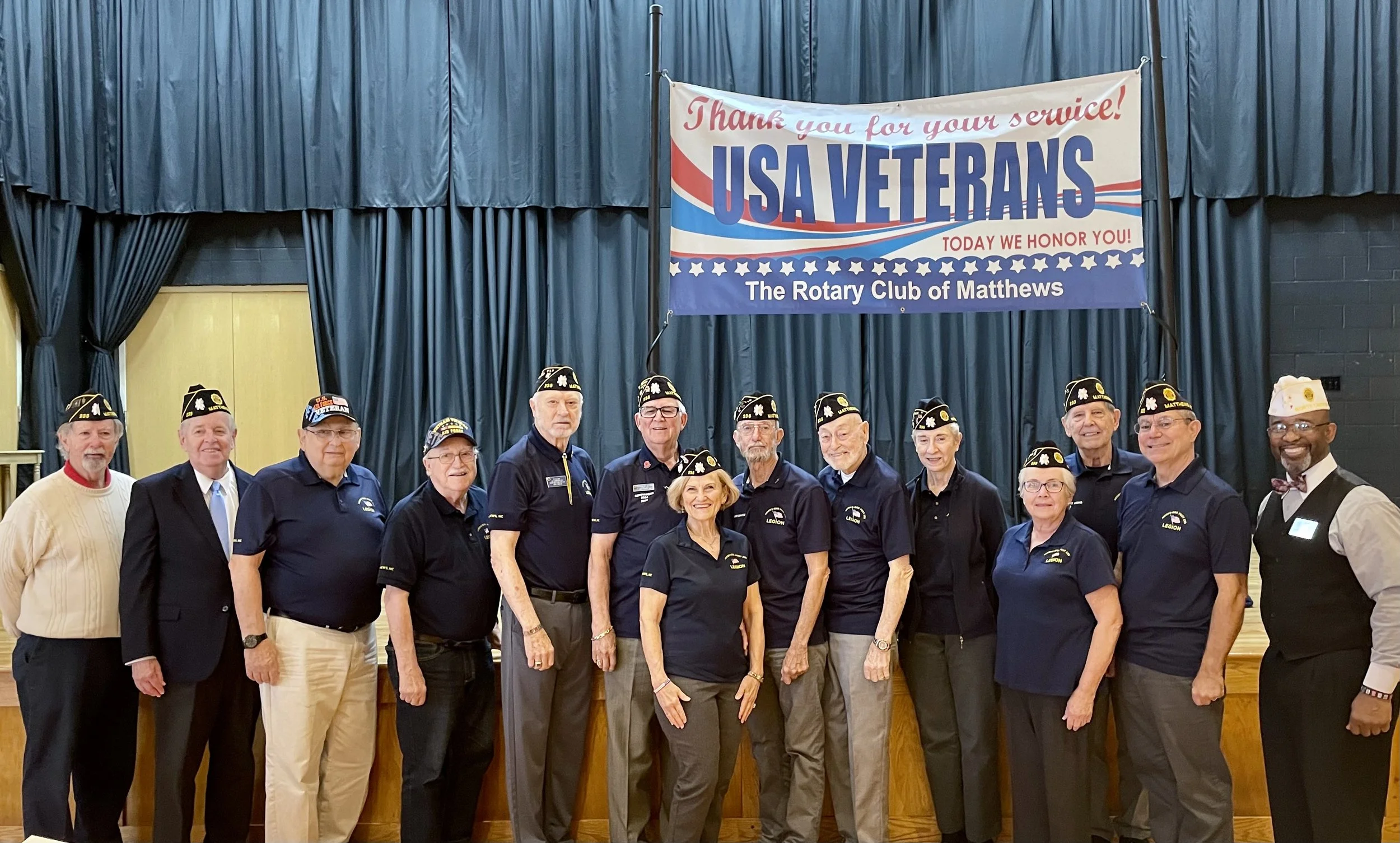 Annual Matthews Rotary Veteran’s Luncheon
