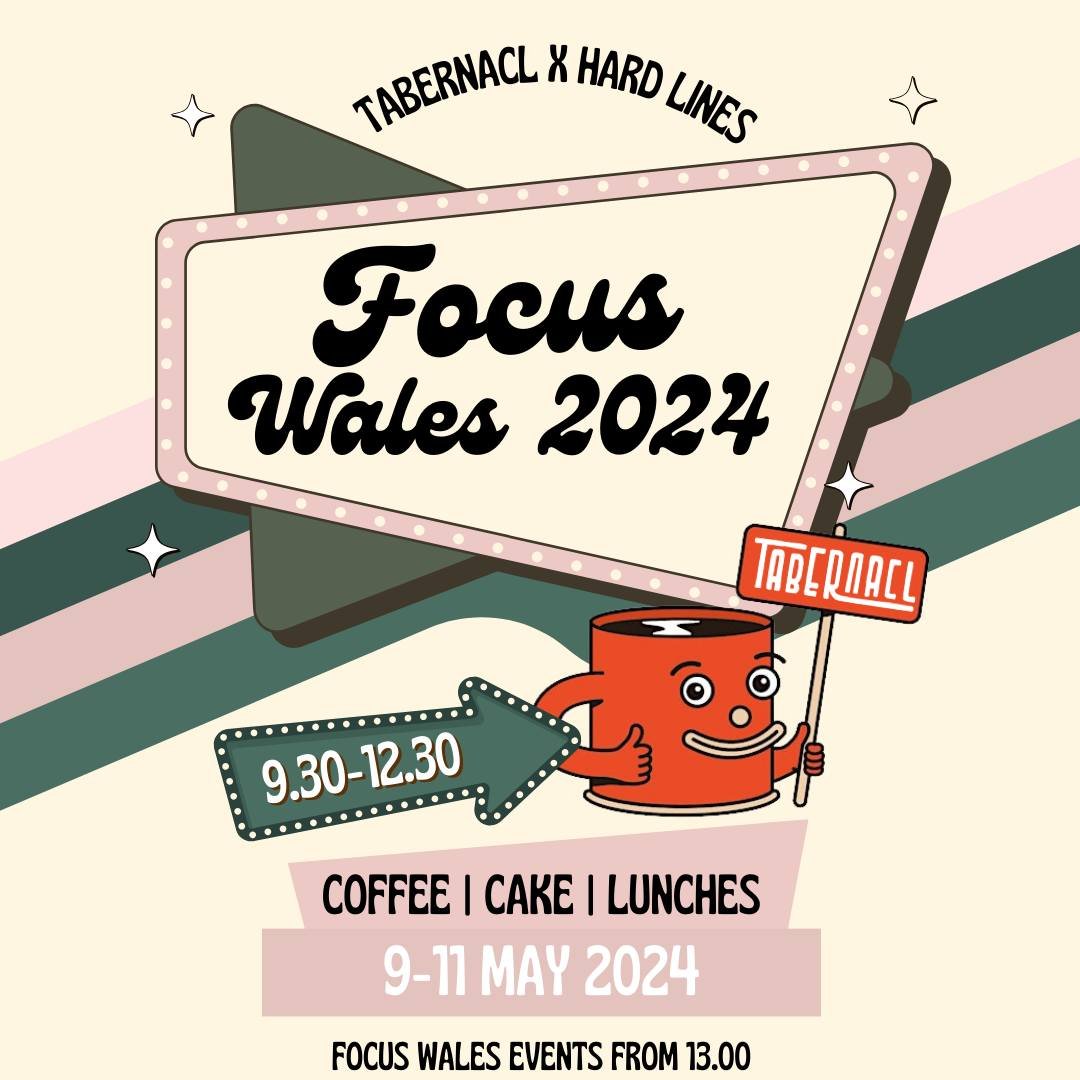 Keep yourself caffeinated this @focuswales with a @hardlinescoffee takeover at Tabernacl! We'll have some banging coffees on espresso and filter to try and fuel your festival. 
We'll be offering our full menu 9.30-12.30 across the weekend, before the