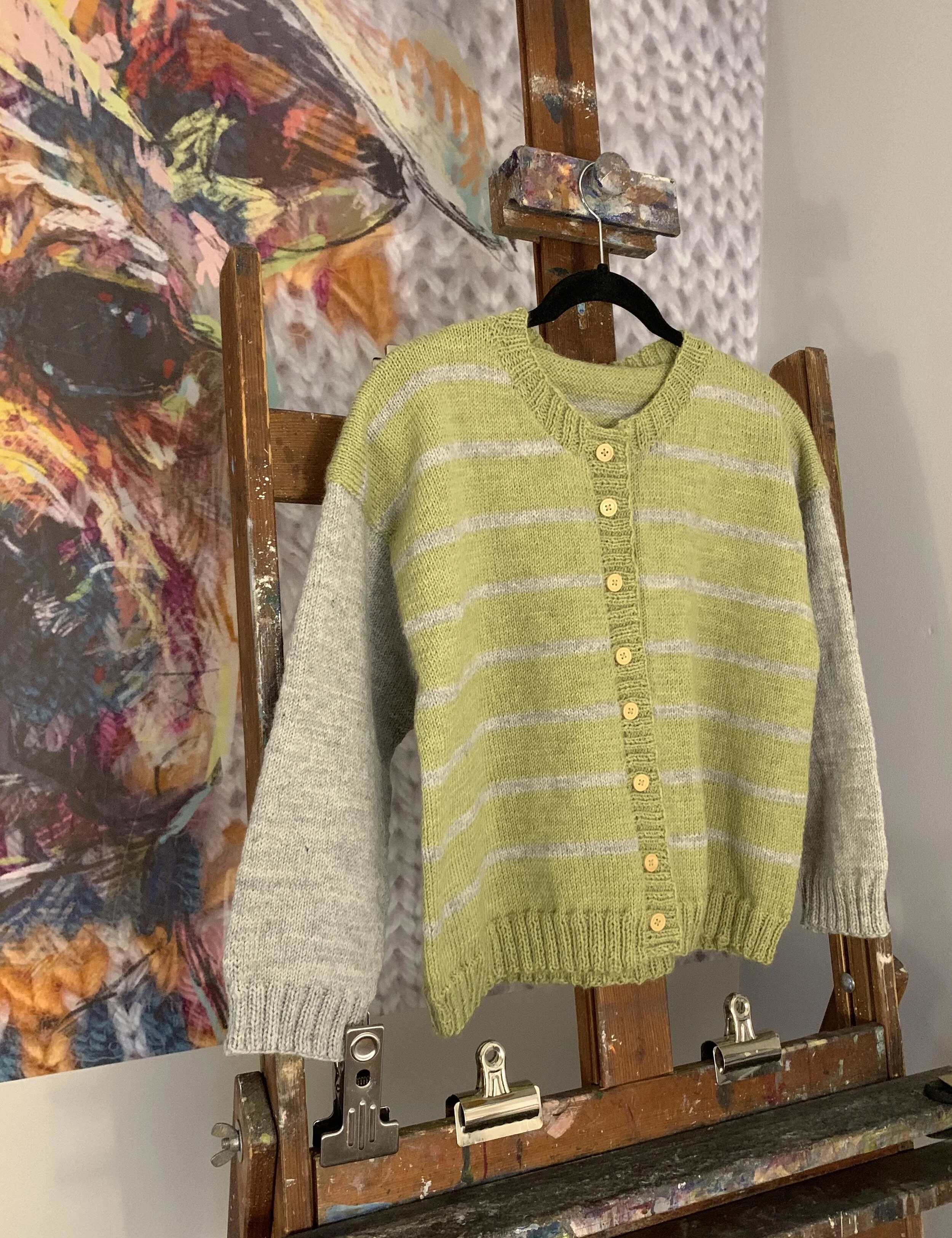 Progress: Sample Knitting for Bellish 
