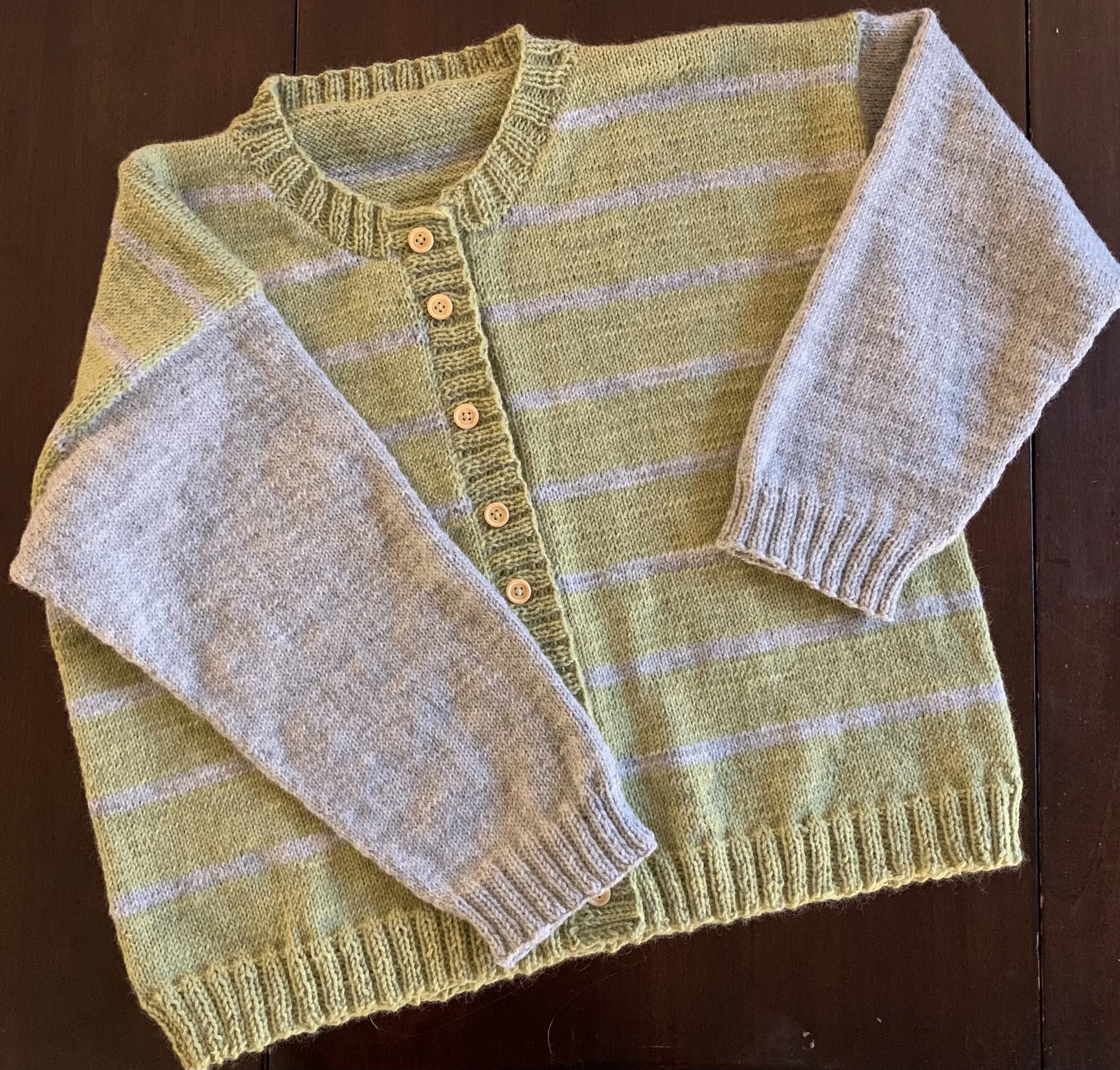 Progress: Sample Knitting for Bellish 