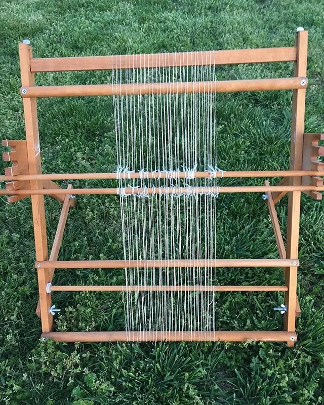 I am on a tapestry &lsquo;mission&rsquo; 🥰 @ingridrderrickson #weaversofinstagram #weave #tapestryweaver #maker #create #happyplace