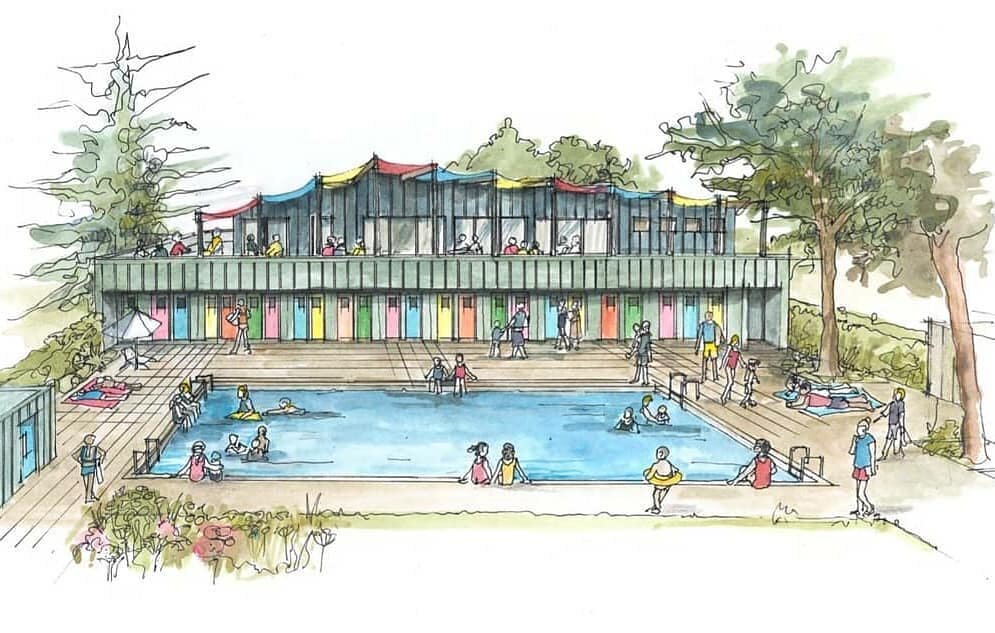 HAPPY NEW YEAR ALL. TO CREATING MORE SOCIALLY ENGAGED FACILITIES IN 2022 WITH COLLABORATION AT ITS HEART. 

Here are some draft designs to provide community outdoor swimming facilities for North/East Bristol and a community cafe which looks out on to