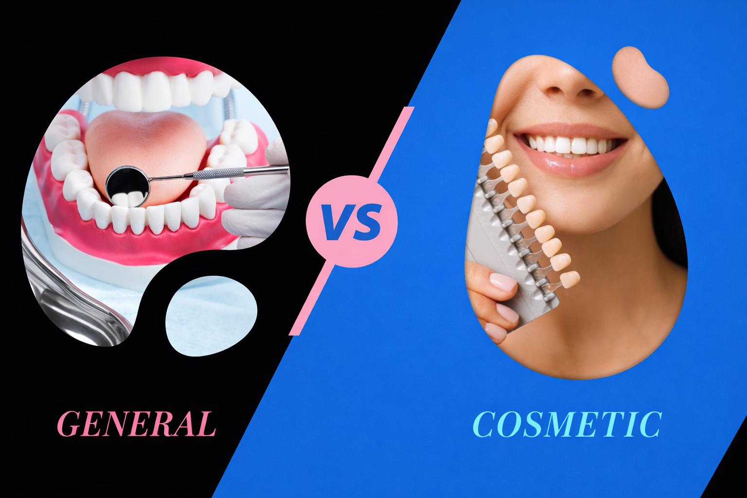 Cosmetic Dentist vs. General Dentist