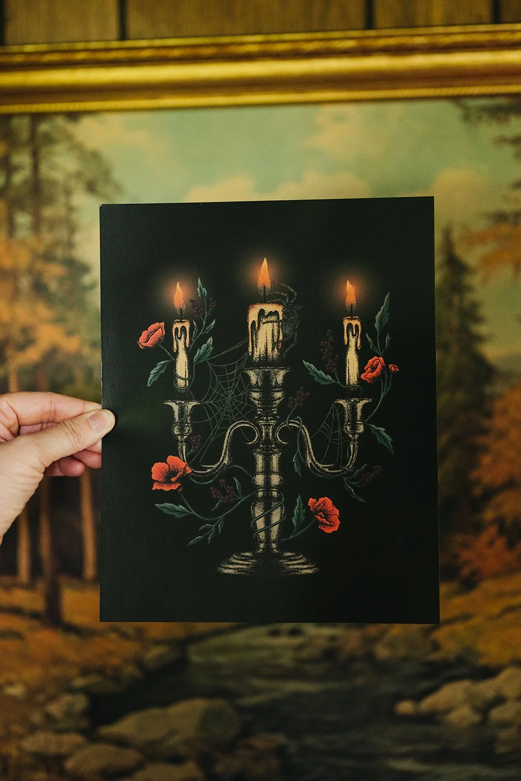 Candelabra Art Print