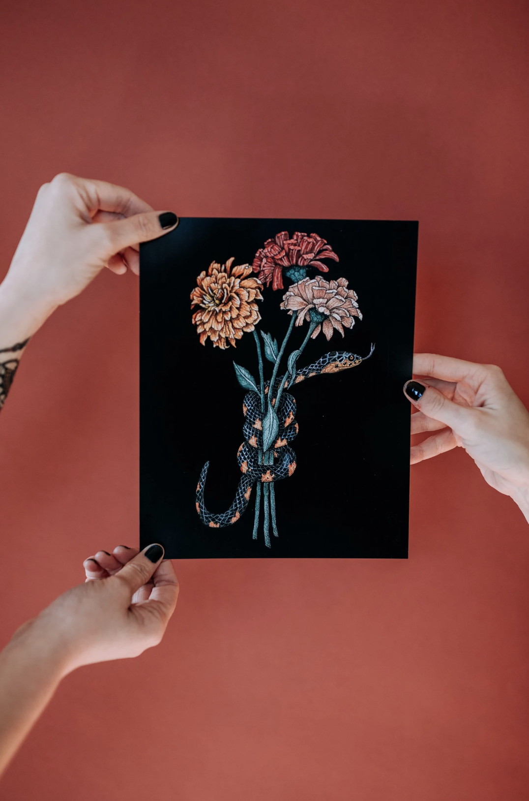 The Perfect Bouquet Art Print