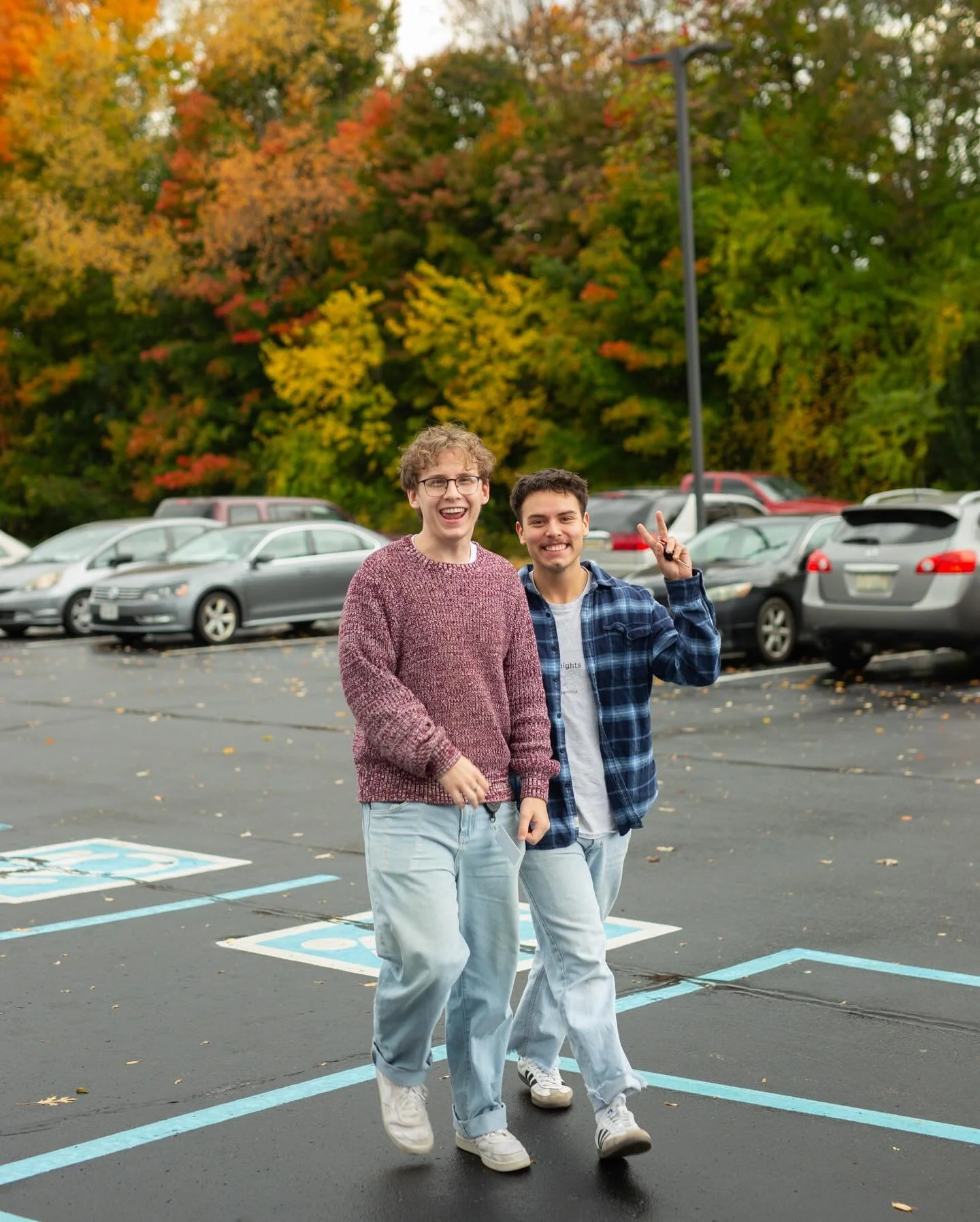 Fall family night 🍂🍁🎃👻