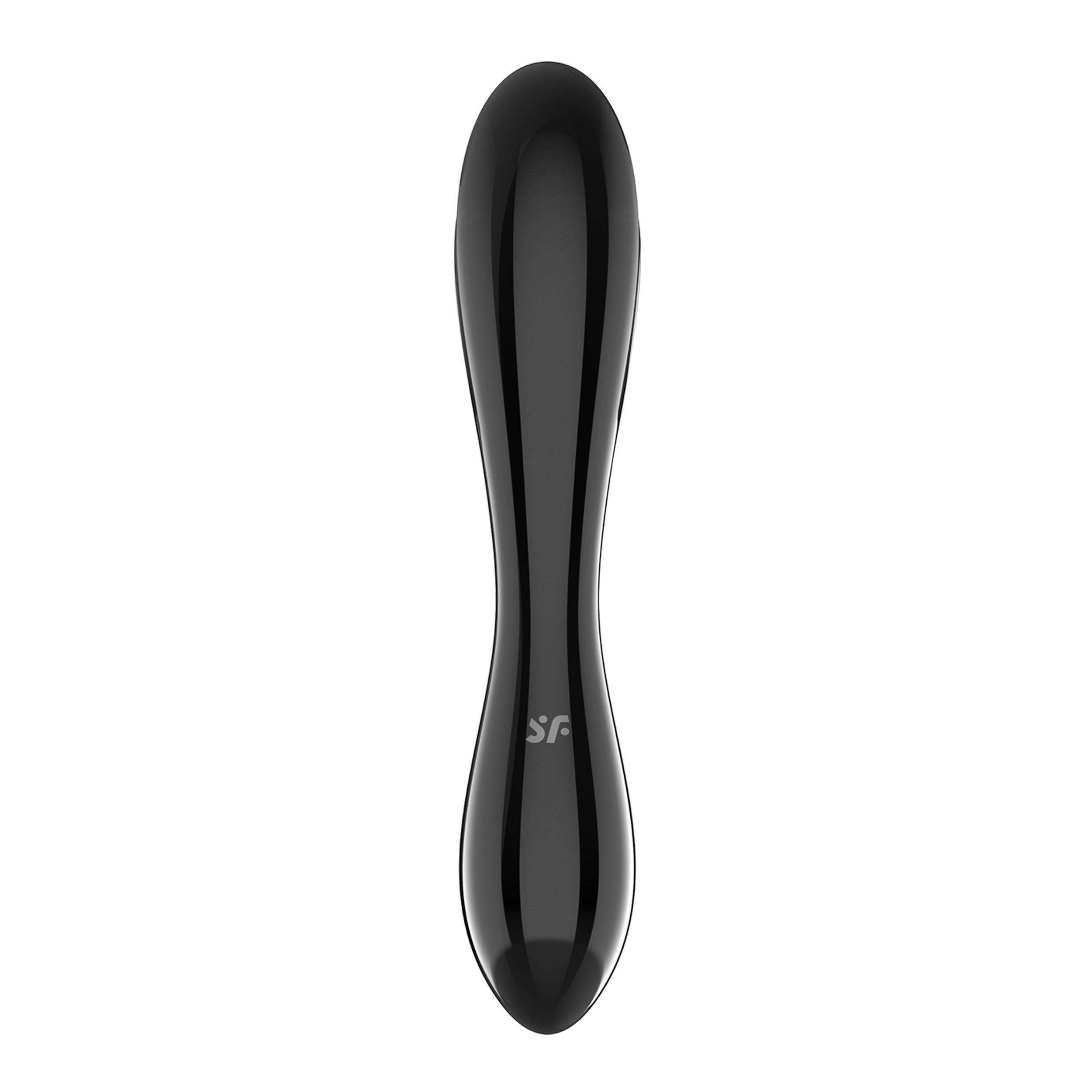 satisfyer-dazzling-crystal-glass-dildo-black-back-view