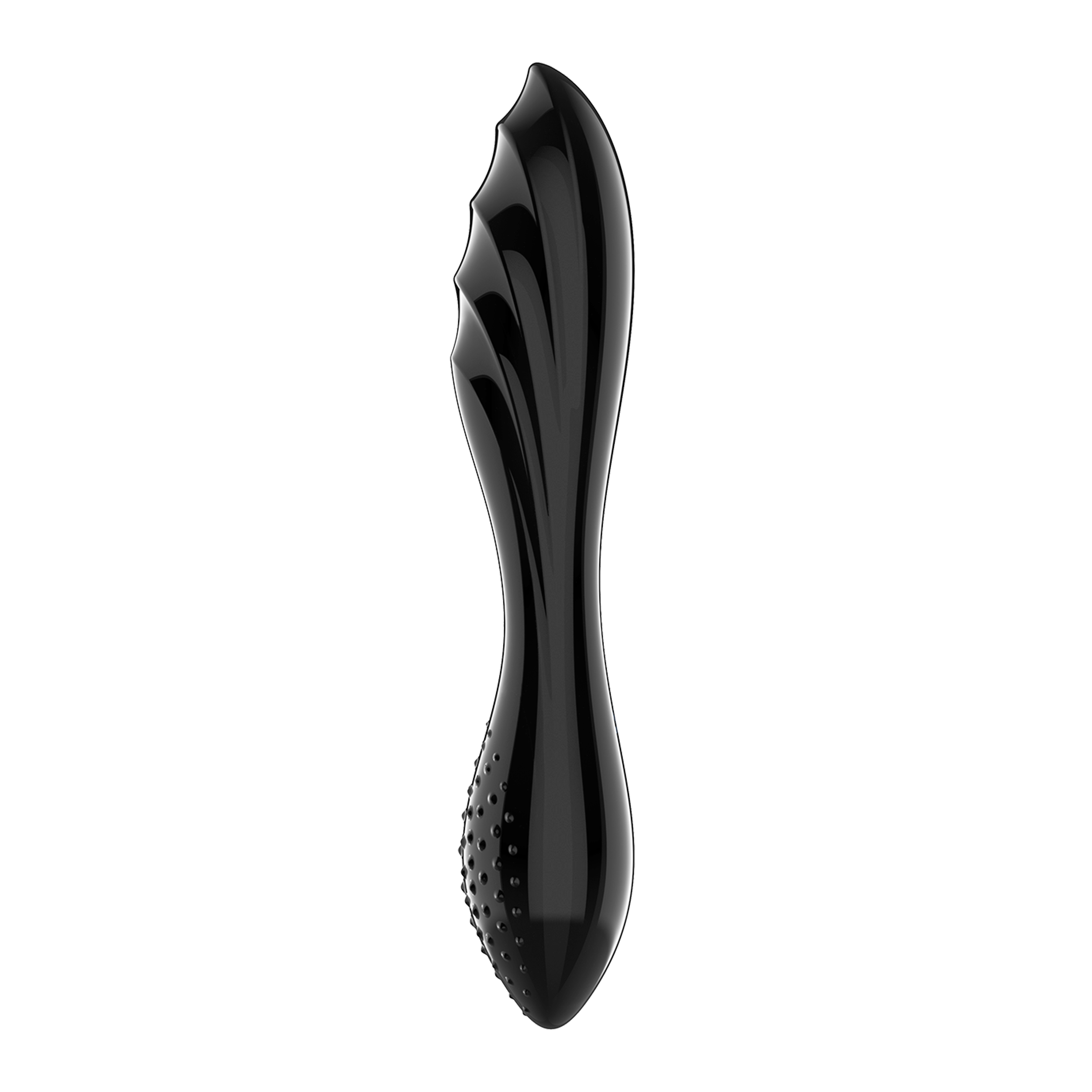 satisfyer-dazzling-crystal-glass-dildo-black