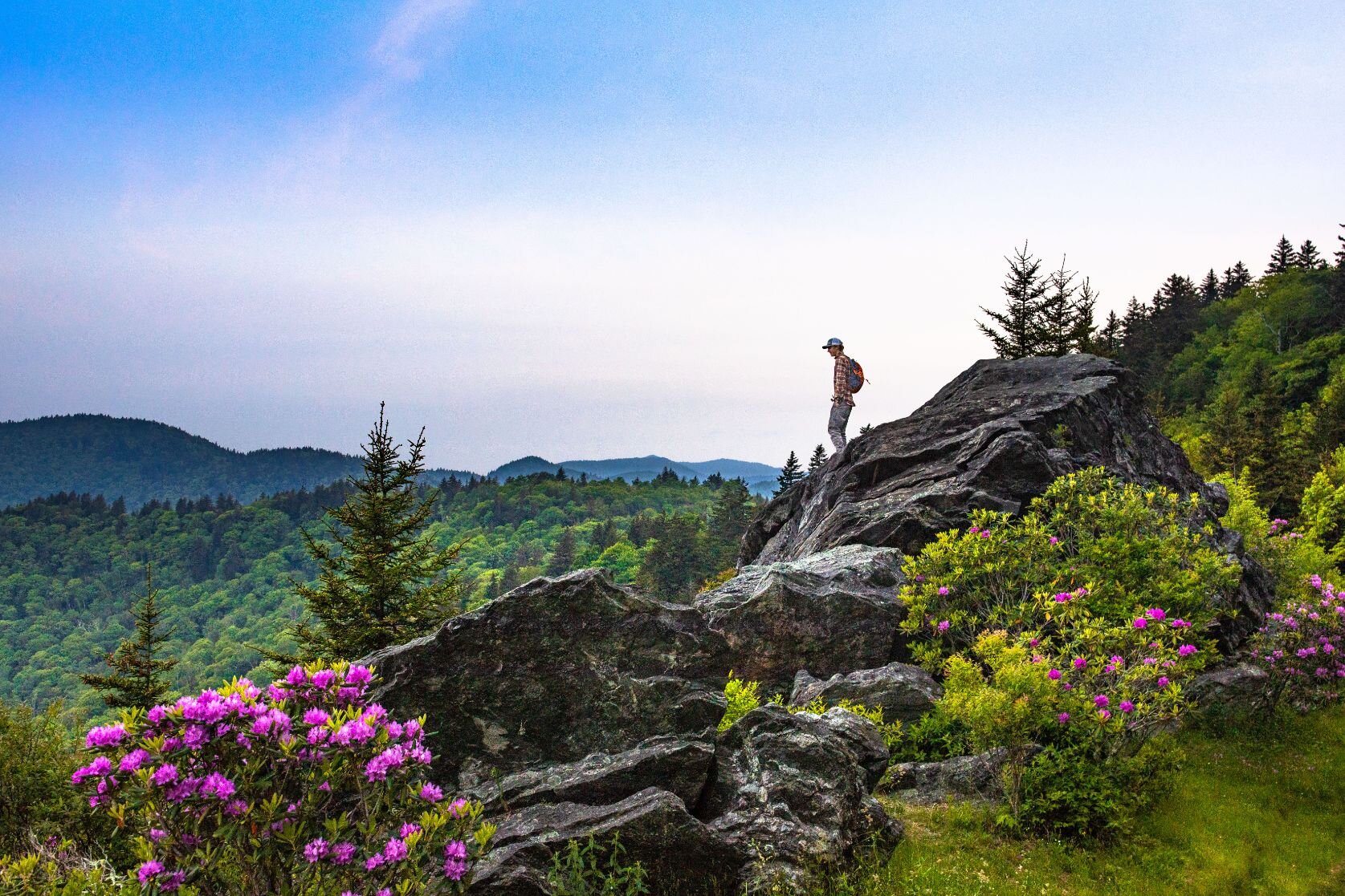 hiking asheville blur ridge parkway