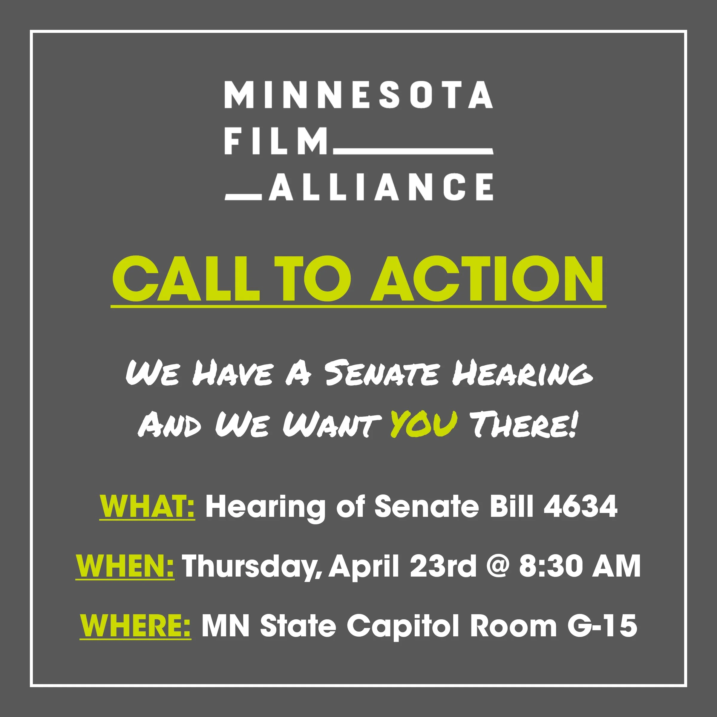 WE HAVE A HEARING!