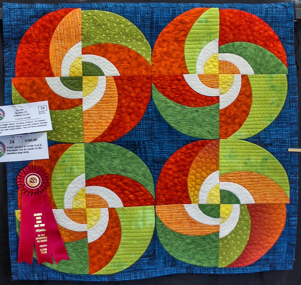 2nd Place - Art Quilt Non-Realistic