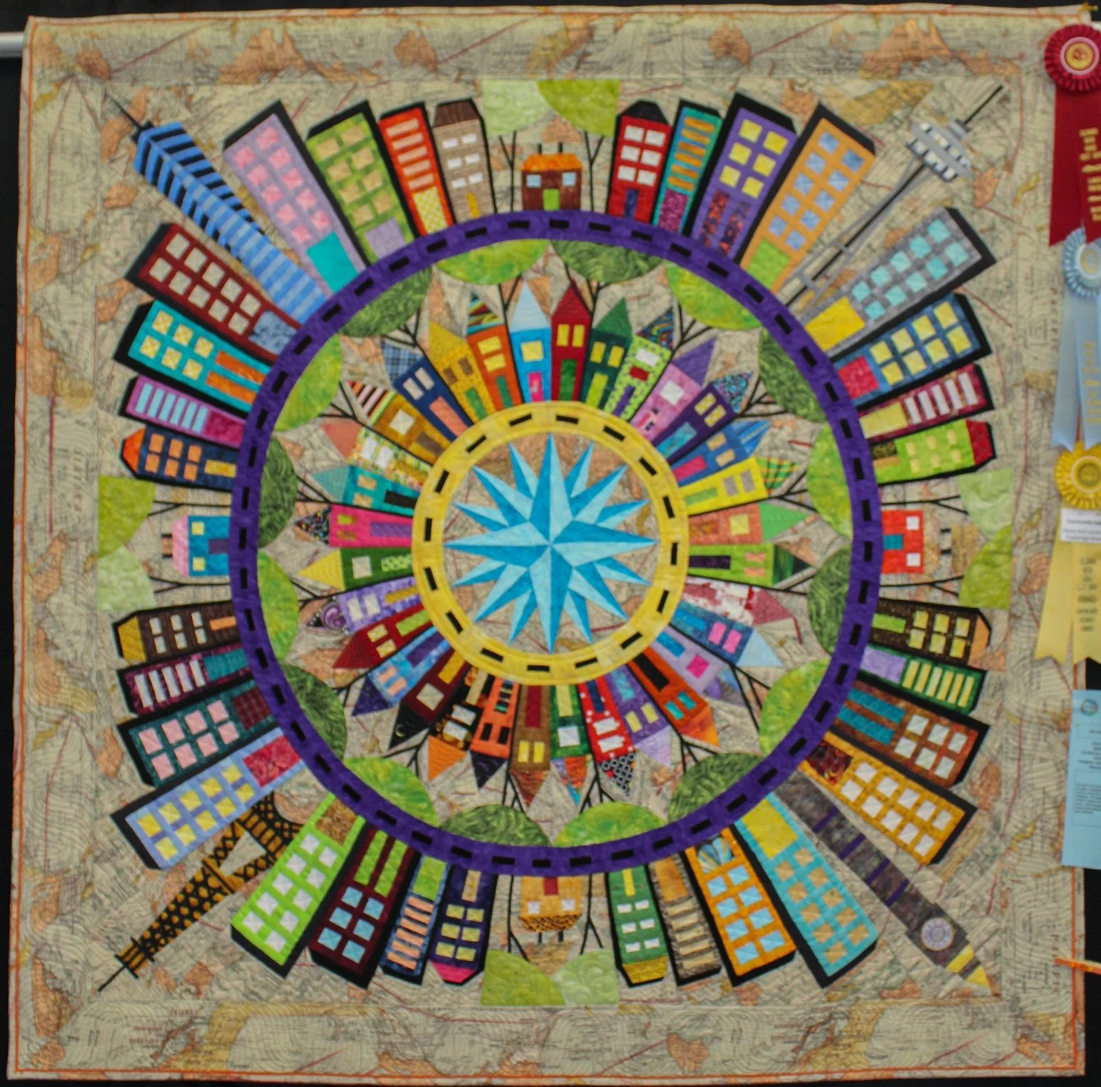 2nd Place - Large Pieced, Community Judge's Choice -  Steve &amp; Laurie Light, Freebridge Brewing