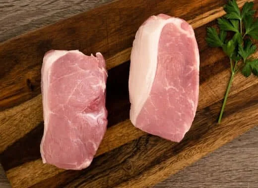 Pork Chops 2 per pack - boneless