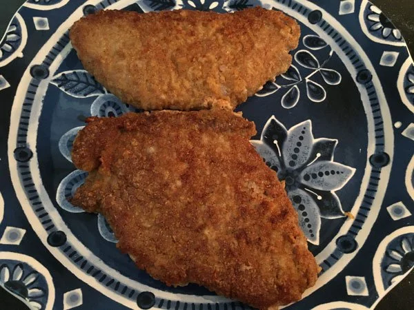 Pork Cube Steak with Onion Gravy