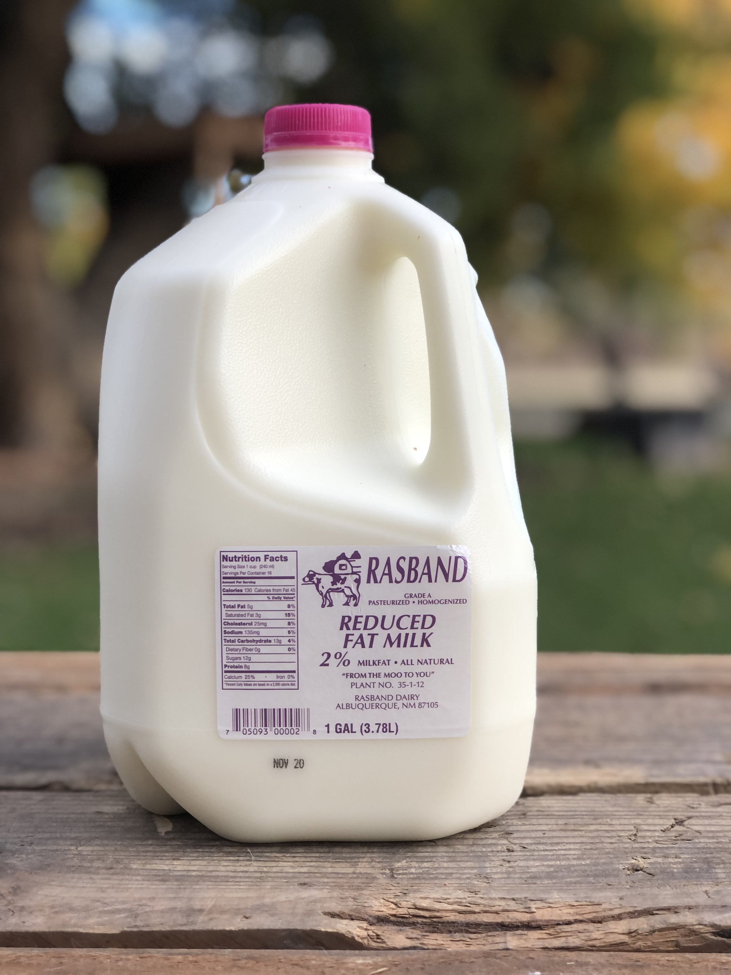 Pasteurized Local 2% Milk - Rasband Dairy