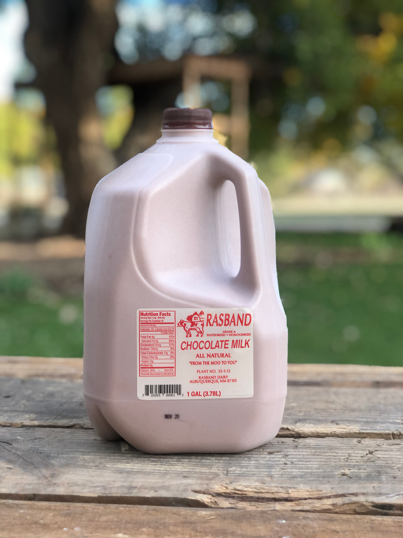 Pasteurized Local Chocolate Milk - Rasband Dairy